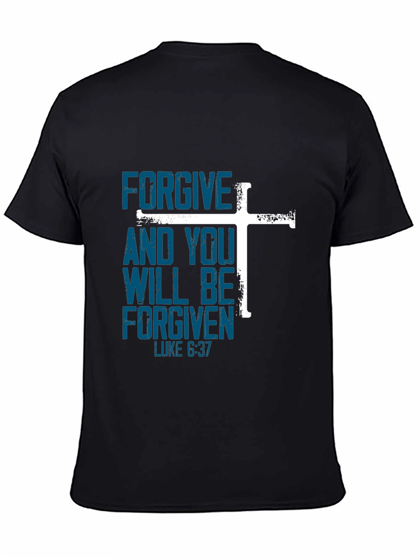 Forgive Luke 6:37 T-Shirt Christian Tee