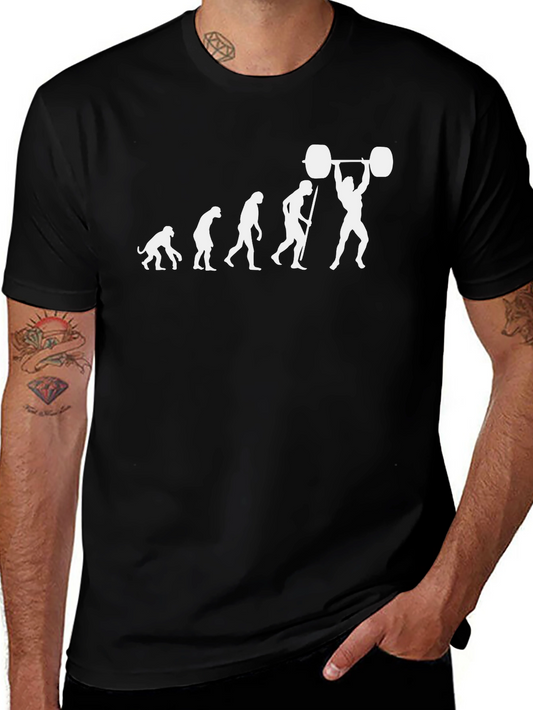Evolution Weightlifting Graphic Tee - Black