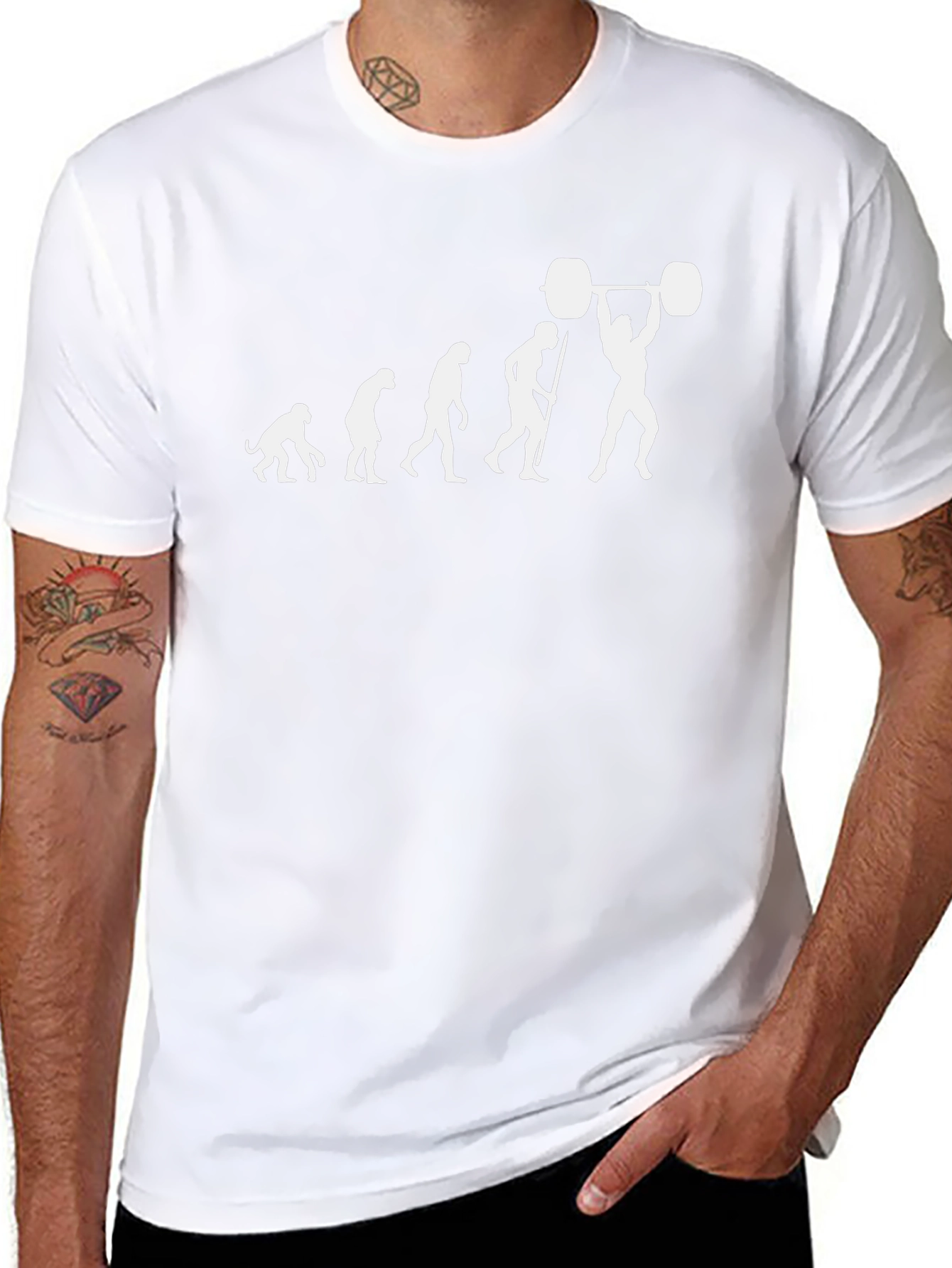 Evolution Weightlifting Graphic Tee - Black