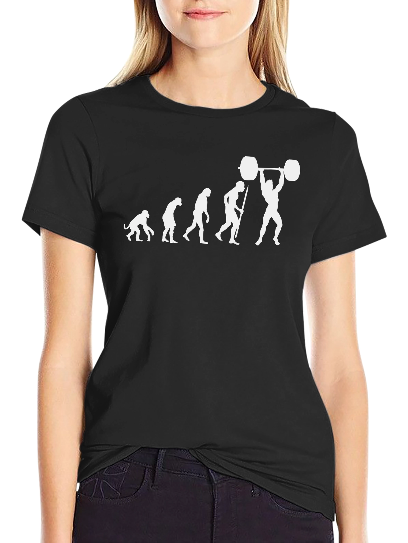 Evolution Weightlifting Graphic Tee - Black
