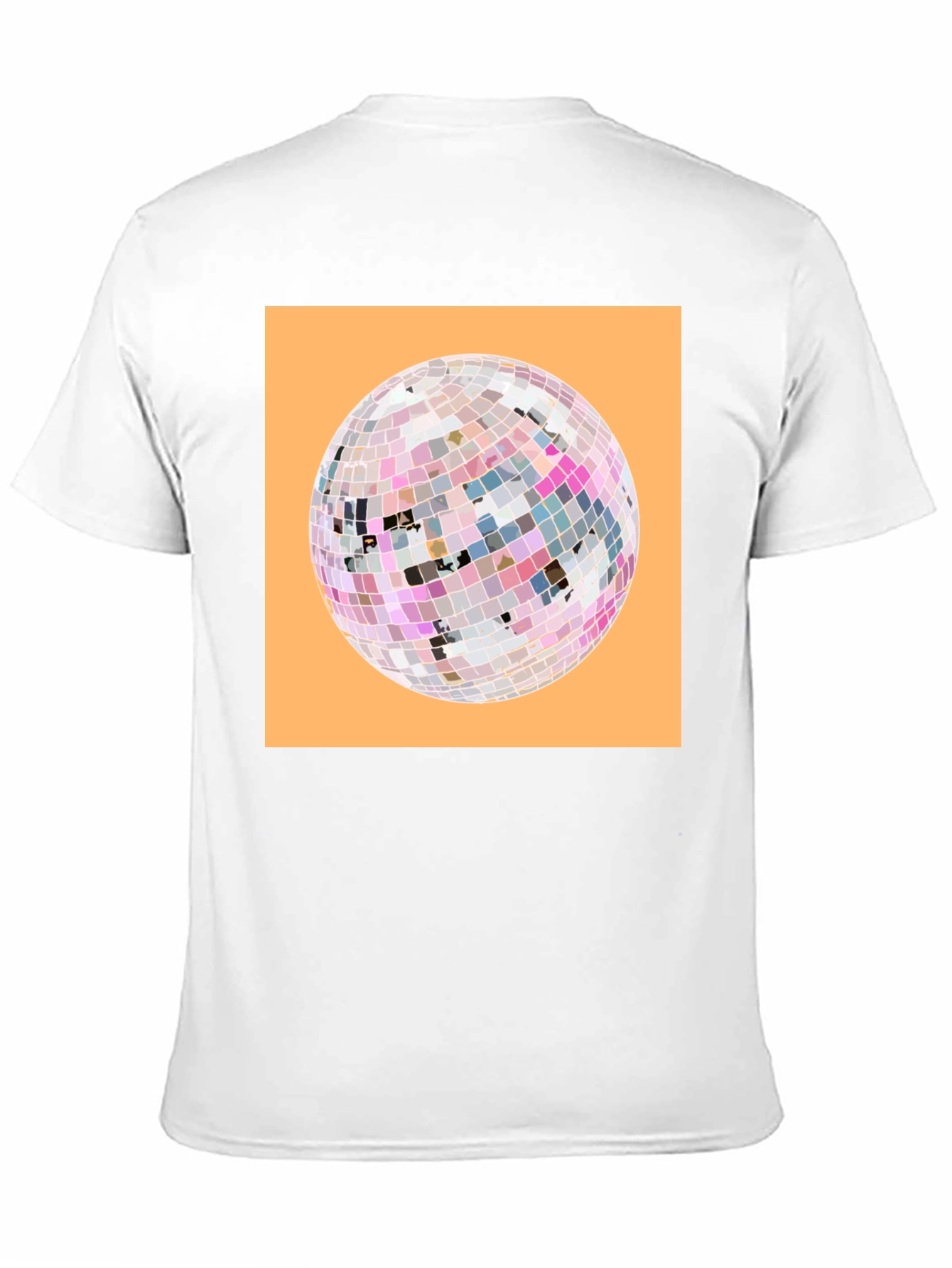 Disco Ball Graphic Tee - Retro Party Shirt