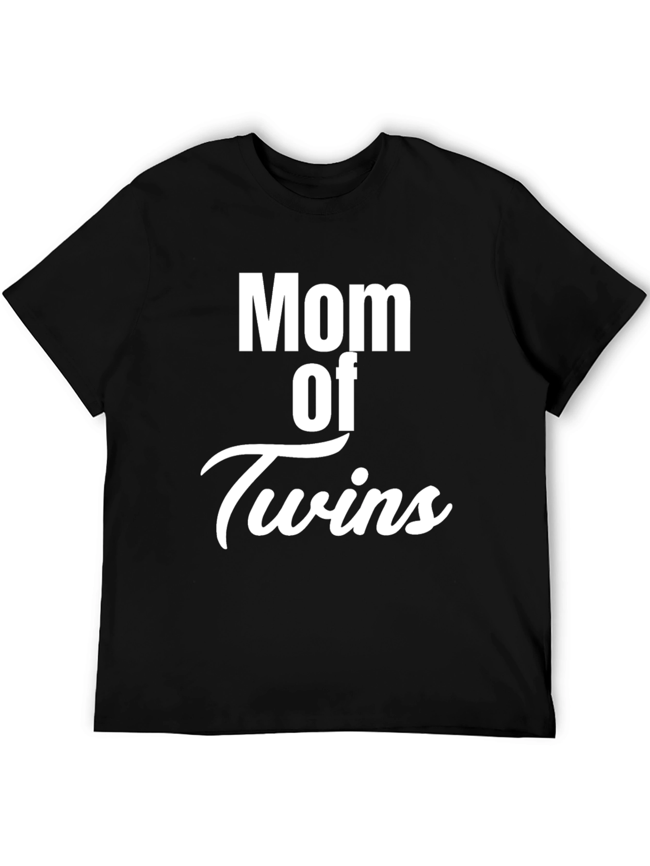 Mom of Twins T-Shirt - Soft Cotton Blend