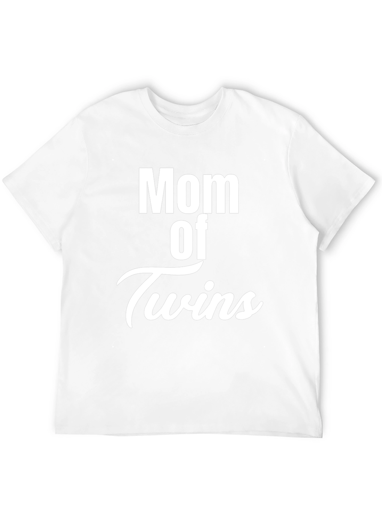 Mom of Twins T-Shirt - Soft Cotton Blend