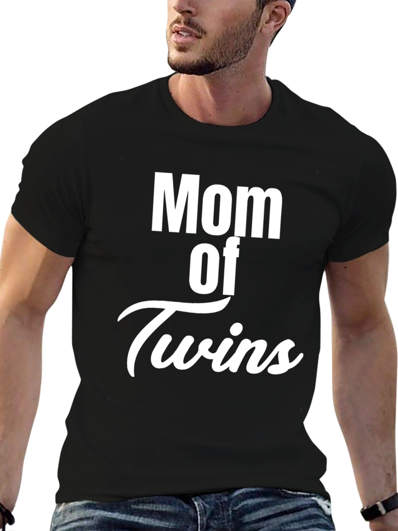 Mom of Twins T-Shirt - Soft Cotton Blend