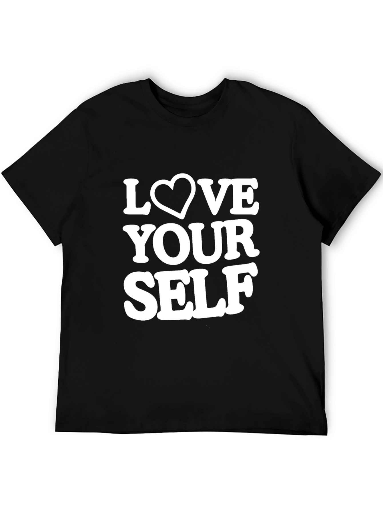 Love Yourself Black Graphic Tee