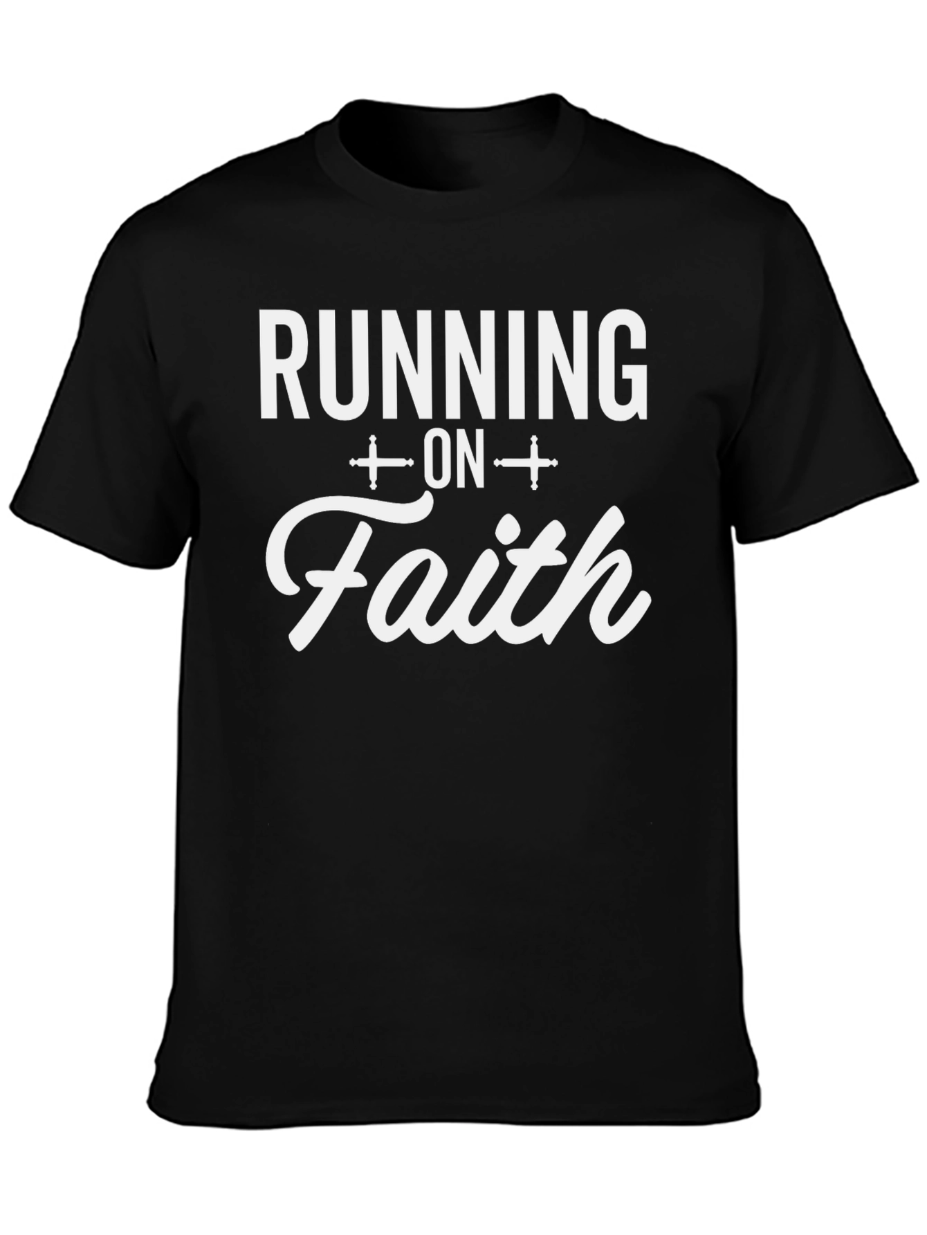 Running on Faith Graphic T-Shirt