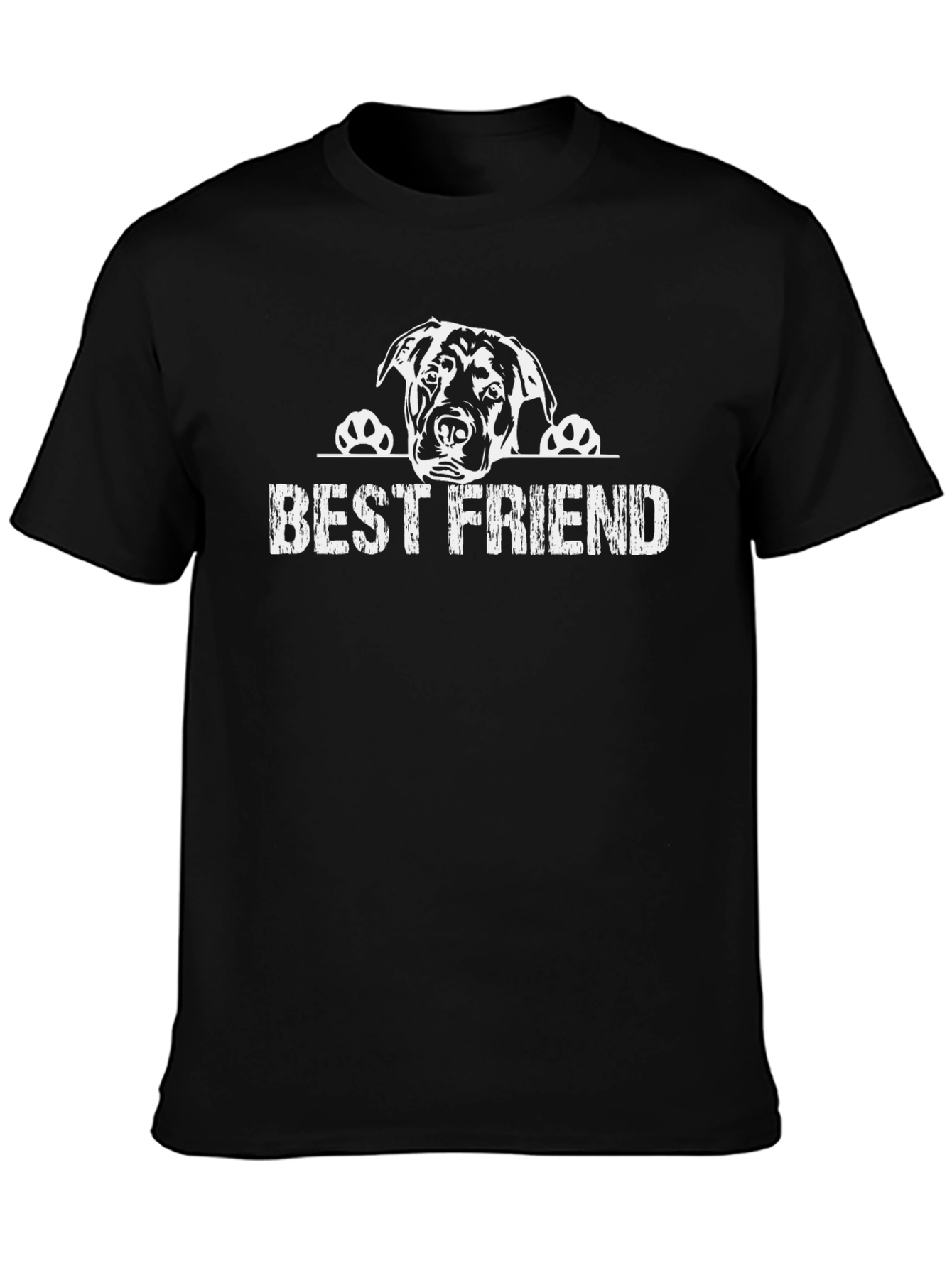Dog Best Friend Graphic T-Shirt