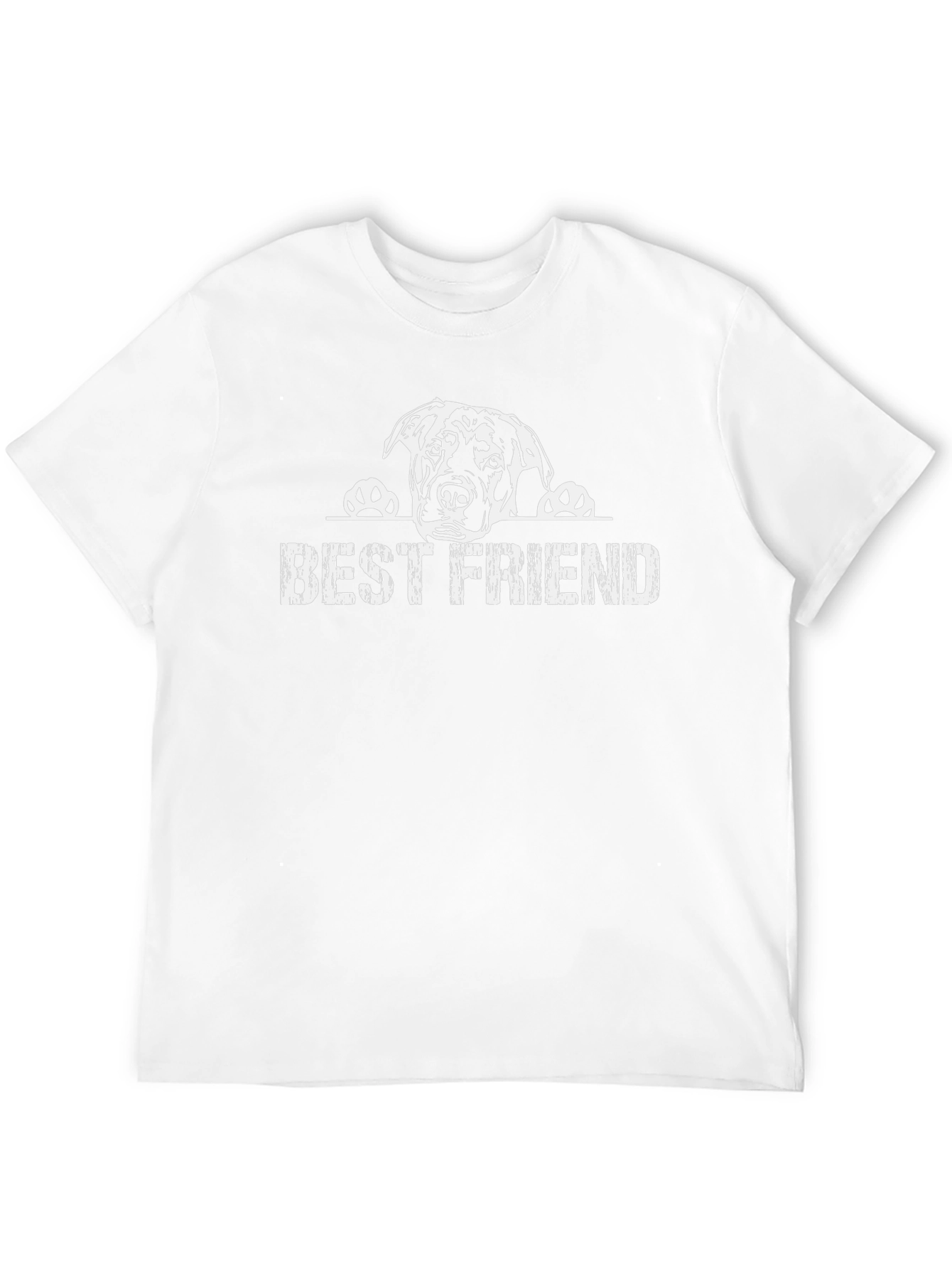 Dog Best Friend Graphic T-Shirt