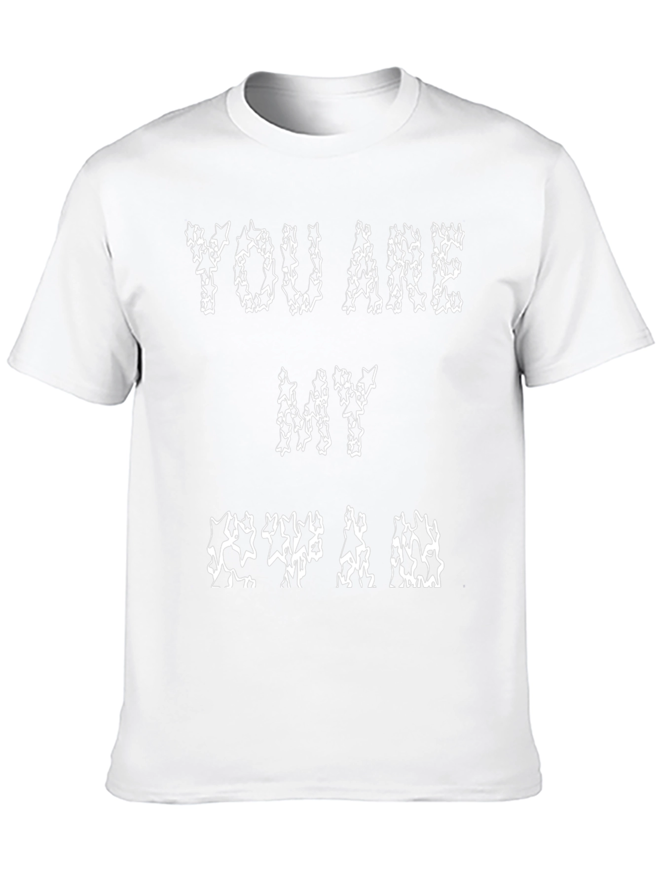YOU ARE MY STAR T-Shirt - Black Cotton Tee