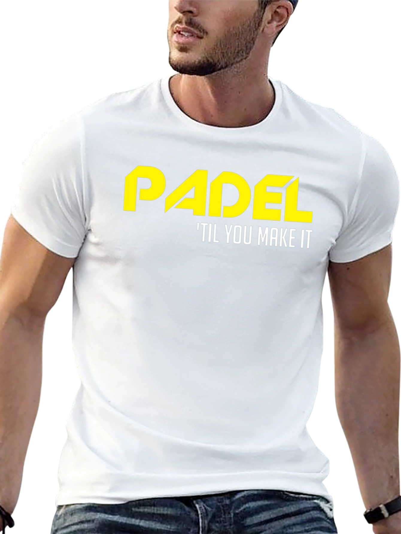 Padel Til You Make It T-Shirt - Black