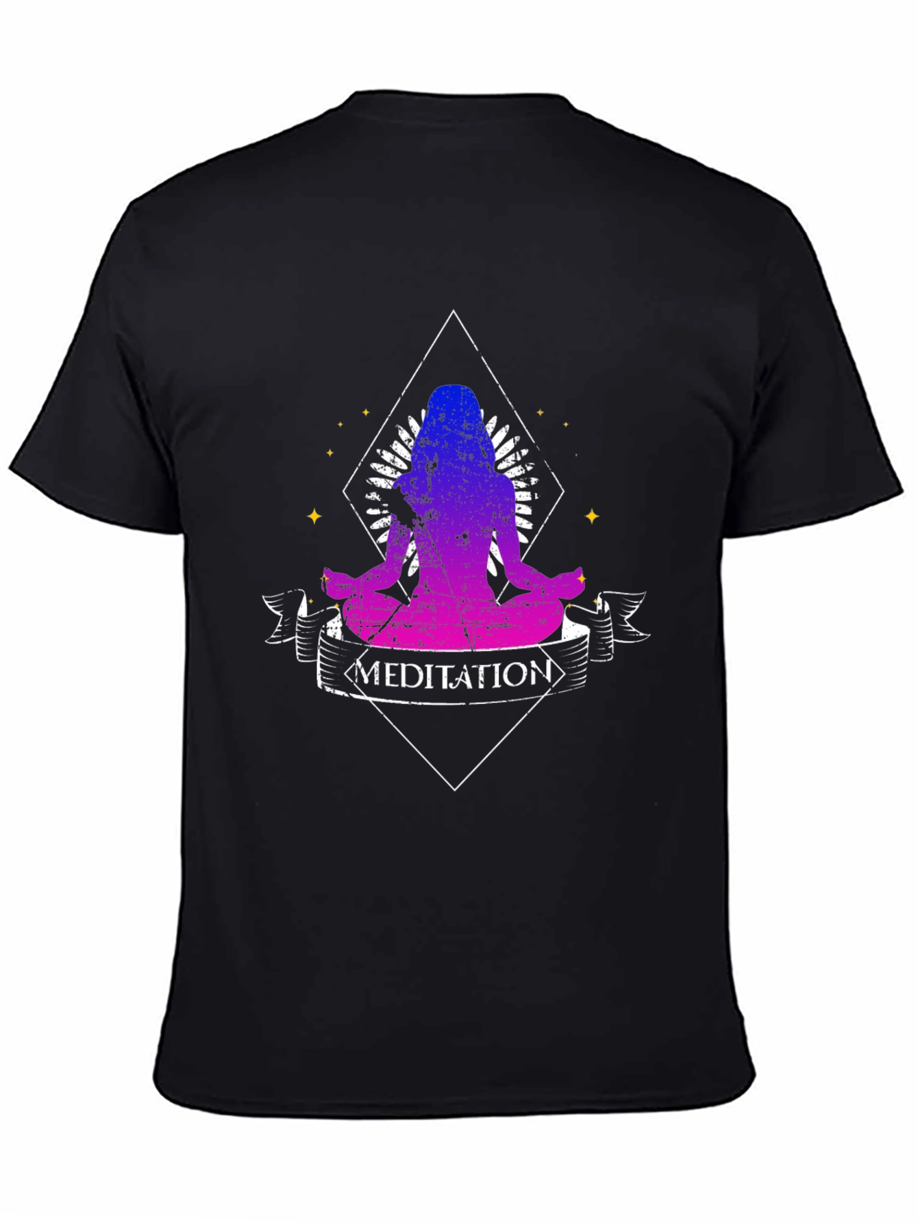 Meditation Graphic Tee - Yoga Zen Shirt