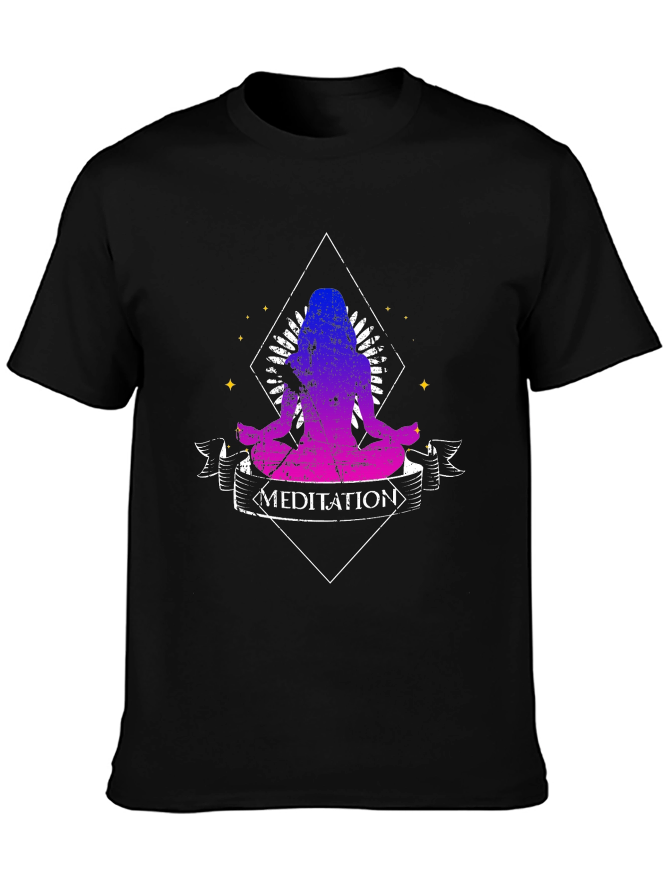 Meditation Graphic Tee - Yoga Zen Shirt