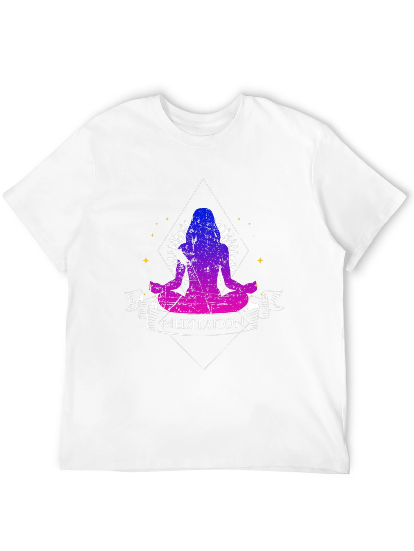 Meditation Graphic Tee - Yoga Zen Shirt