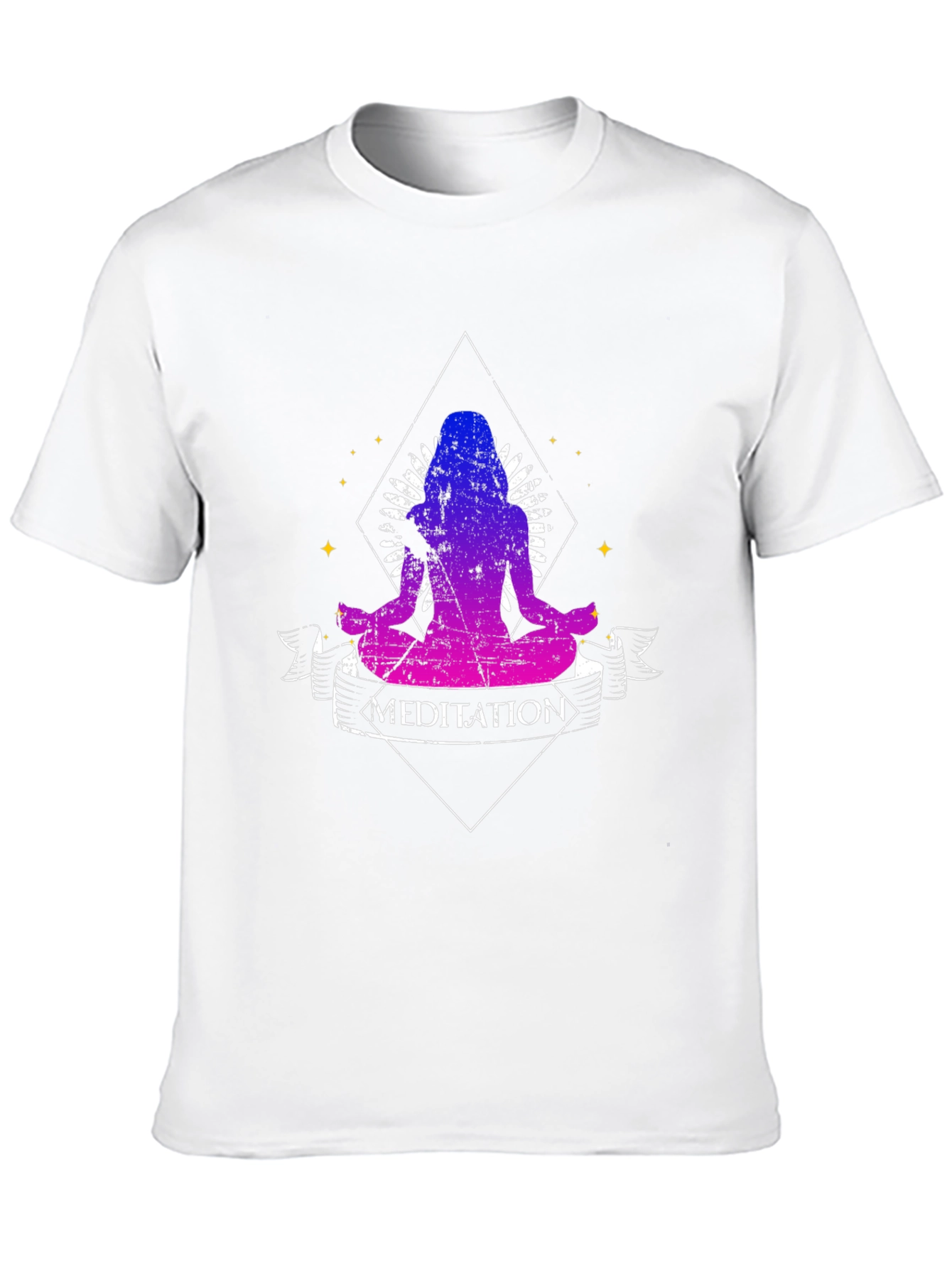 Meditation Graphic Tee - Yoga Zen Shirt