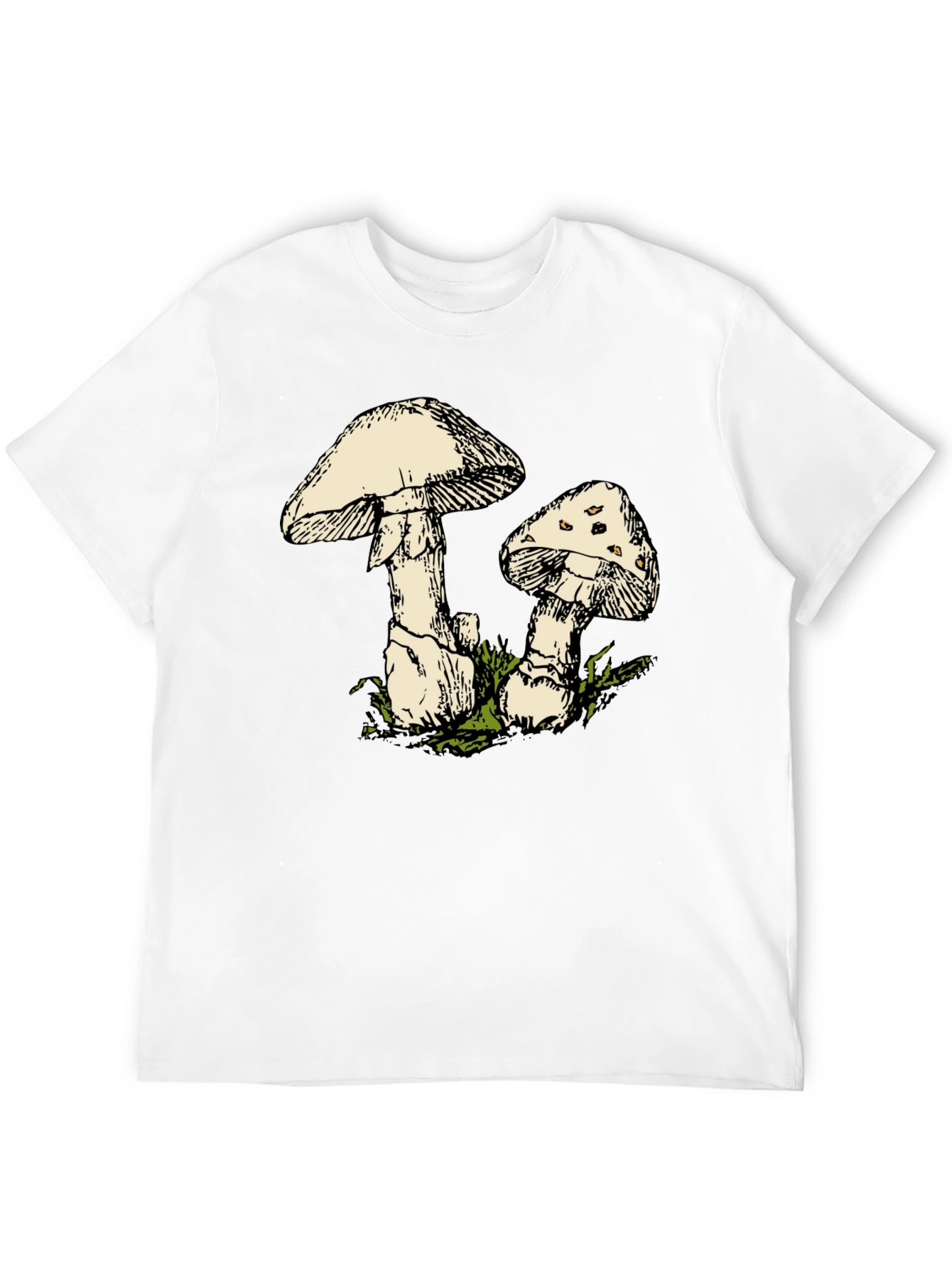 Mushroom Graphic T-Shirt - Nature Inspired Tee