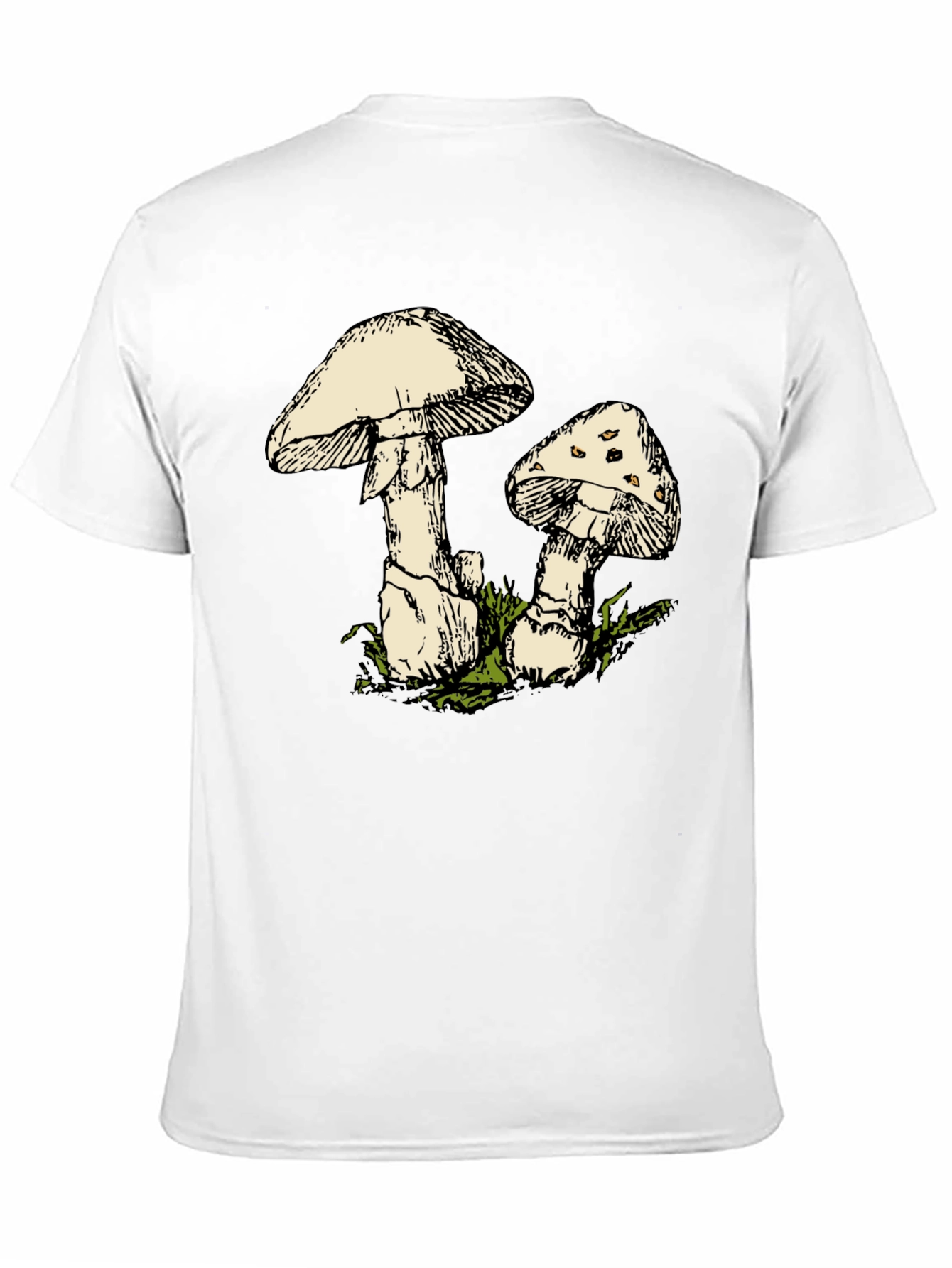 Mushroom Graphic T-Shirt - Nature Inspired Tee