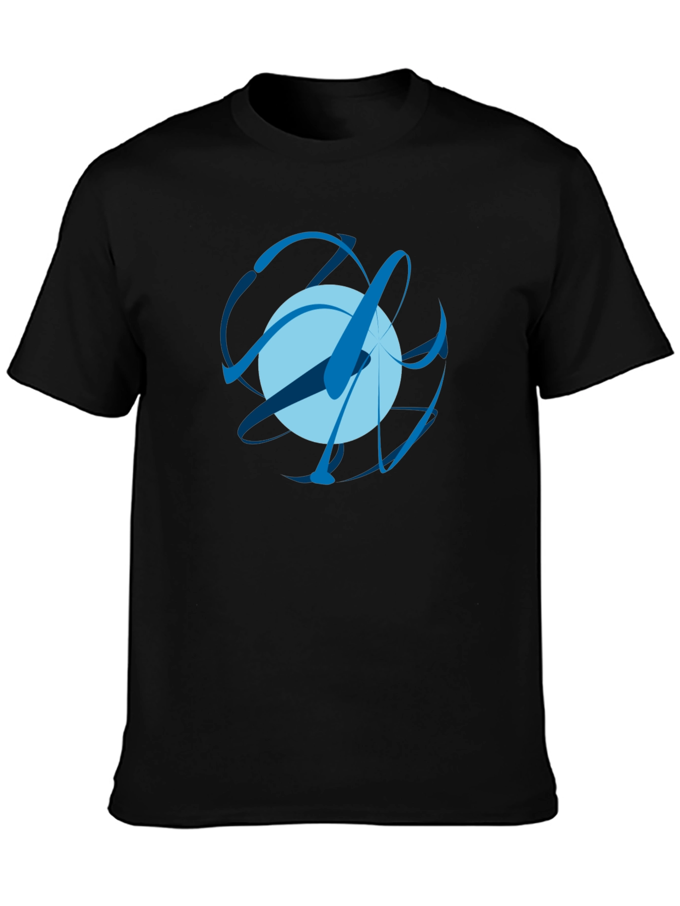 Abstract Orb Graphic Tee - Modern Art T-Shirt