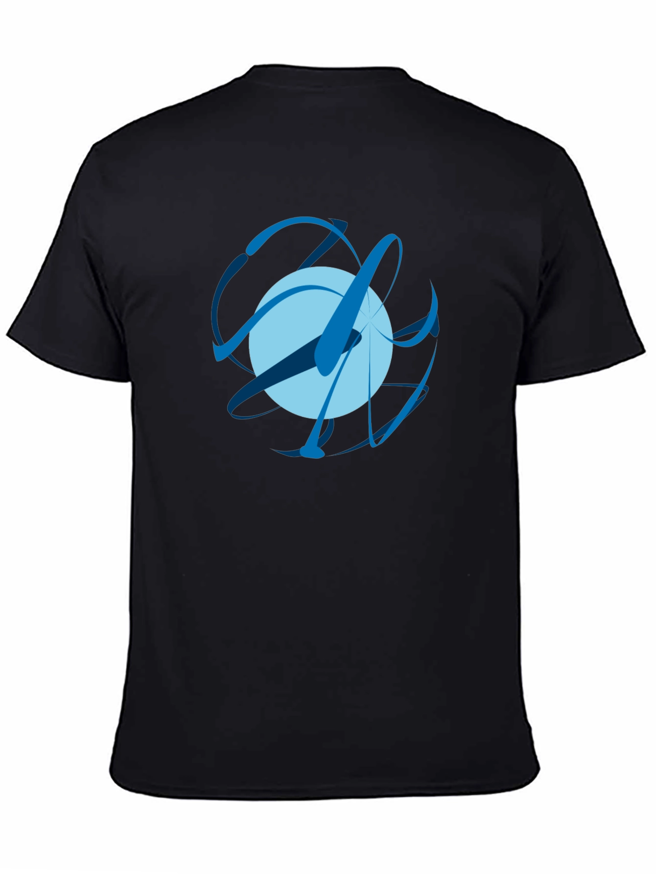 Abstract Orb Graphic Tee - Modern Art T-Shirt