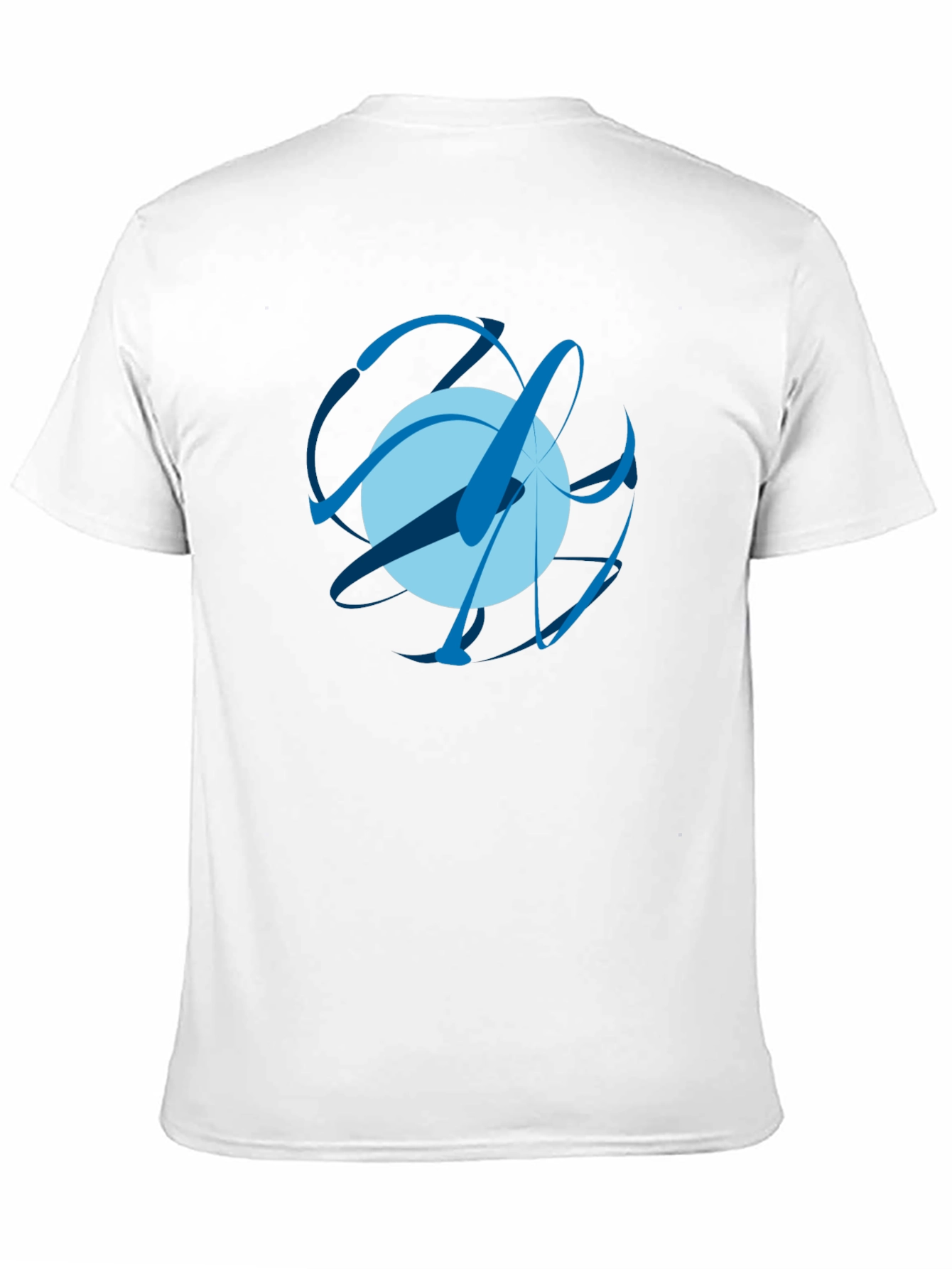 Abstract Orb Graphic Tee - Modern Art T-Shirt