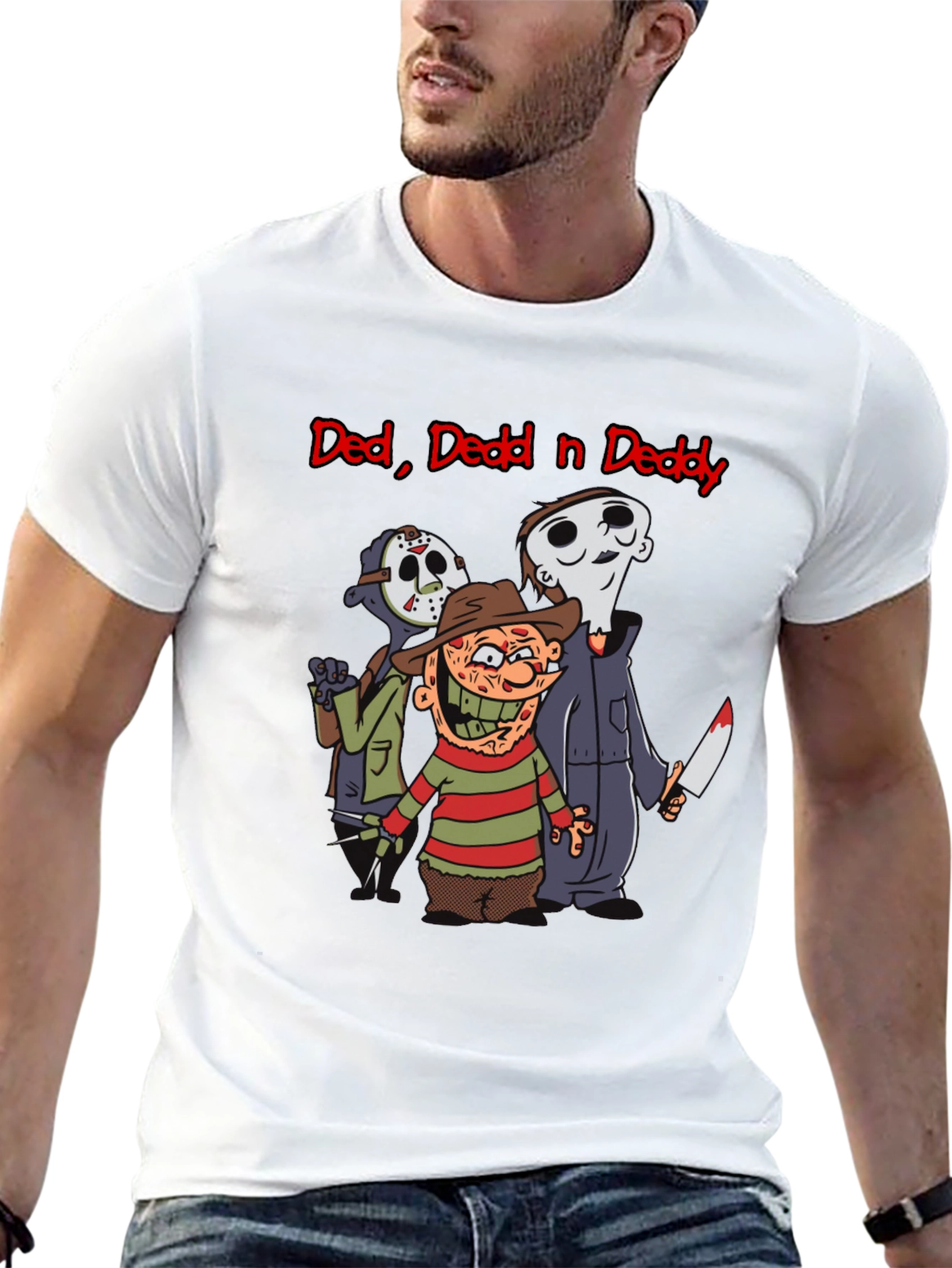 Ded Dedd n Deddy Graphic T-Shirt