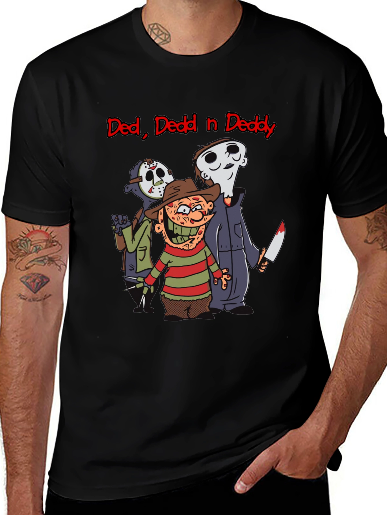 Ded Dedd n Deddy Graphic T-Shirt