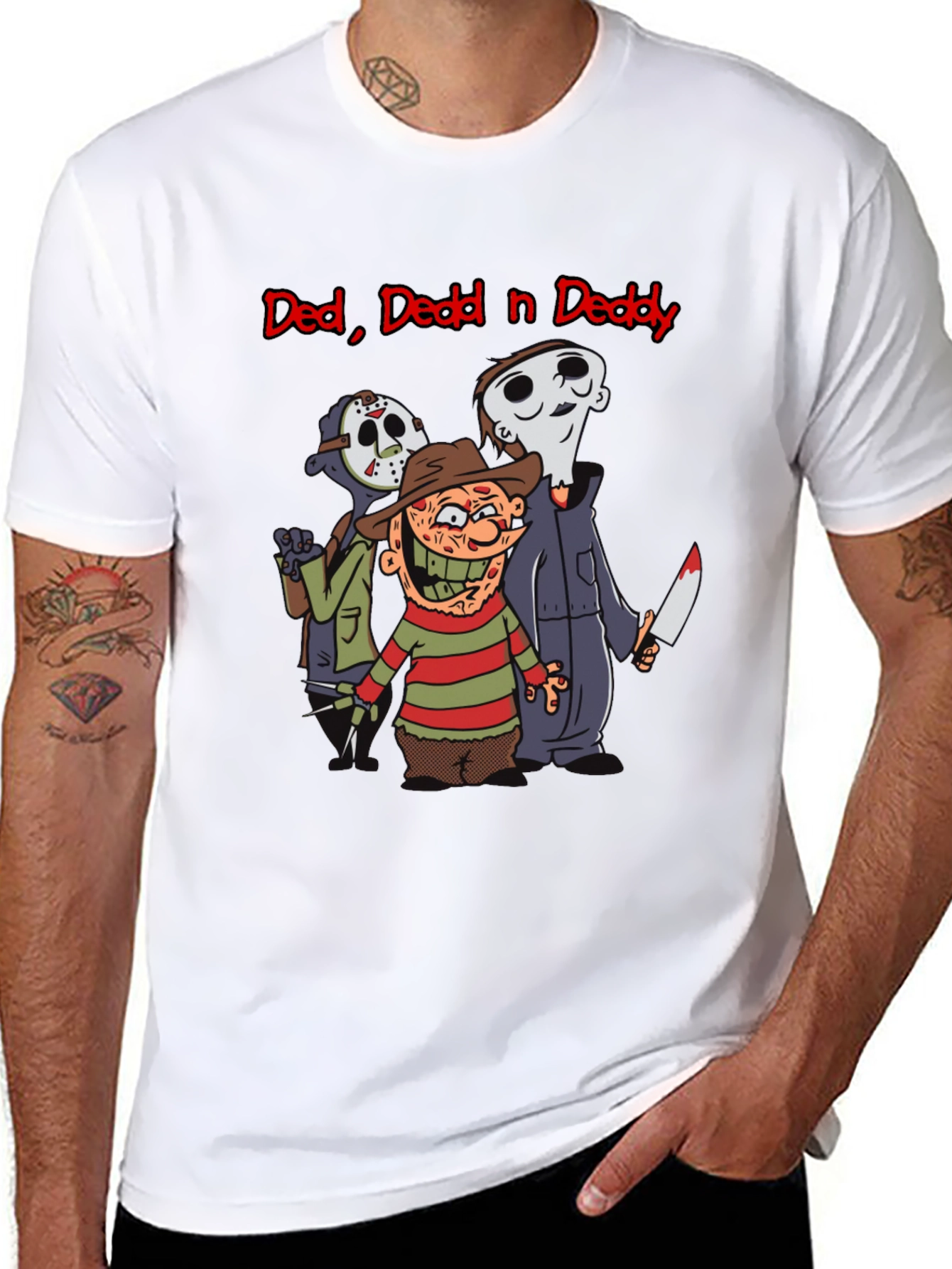 Ded Dedd n Deddy Graphic T-Shirt