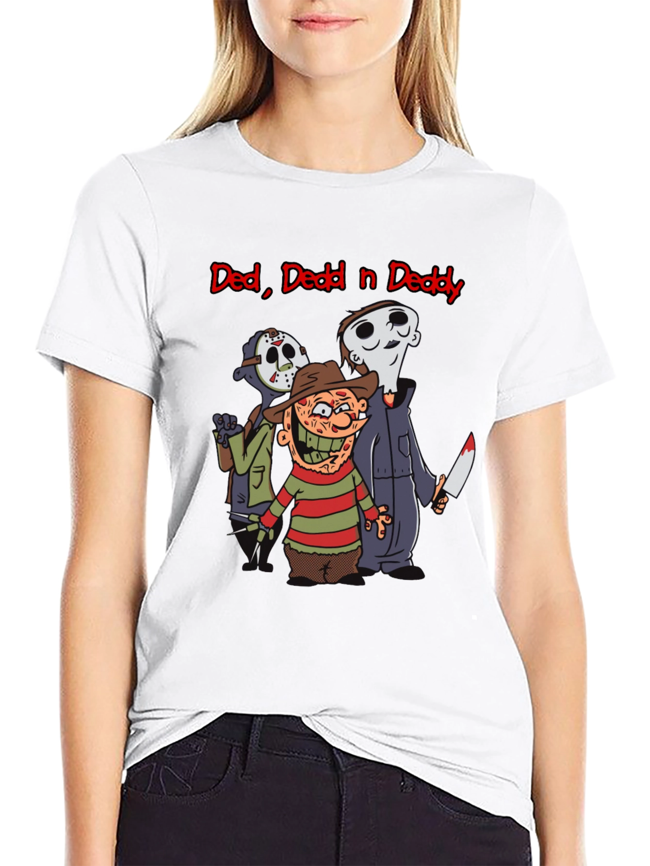 Ded Dedd n Deddy Graphic T-Shirt