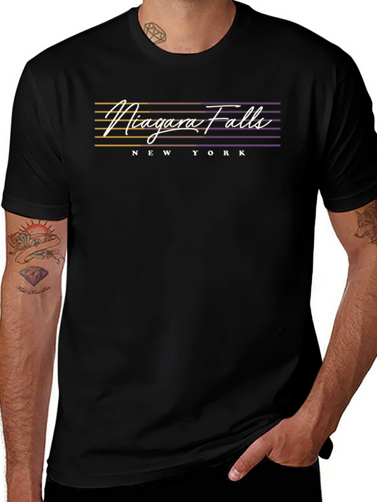 Niagara Falls New York T-Shirt - Black