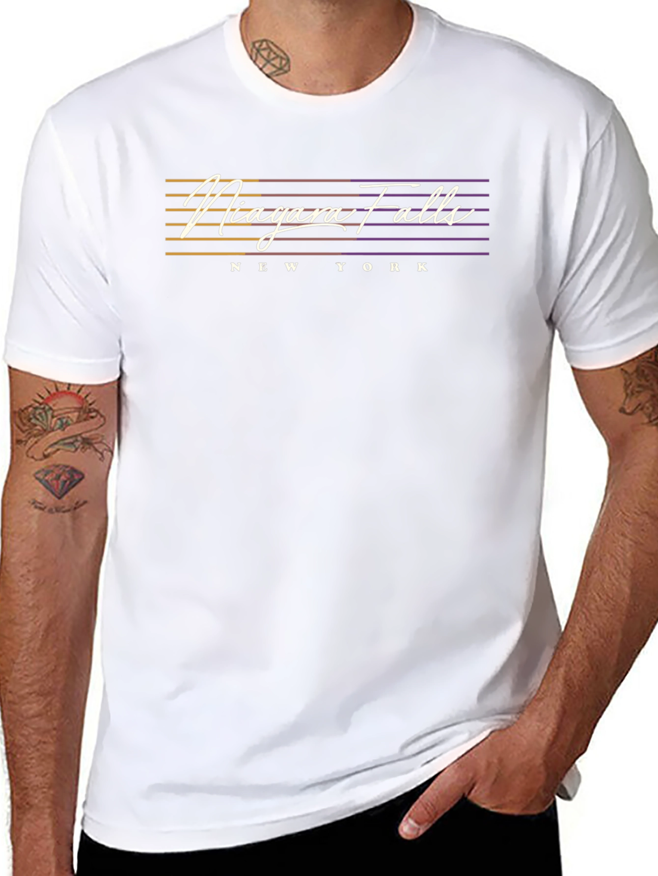 Niagara Falls New York T-Shirt - Black