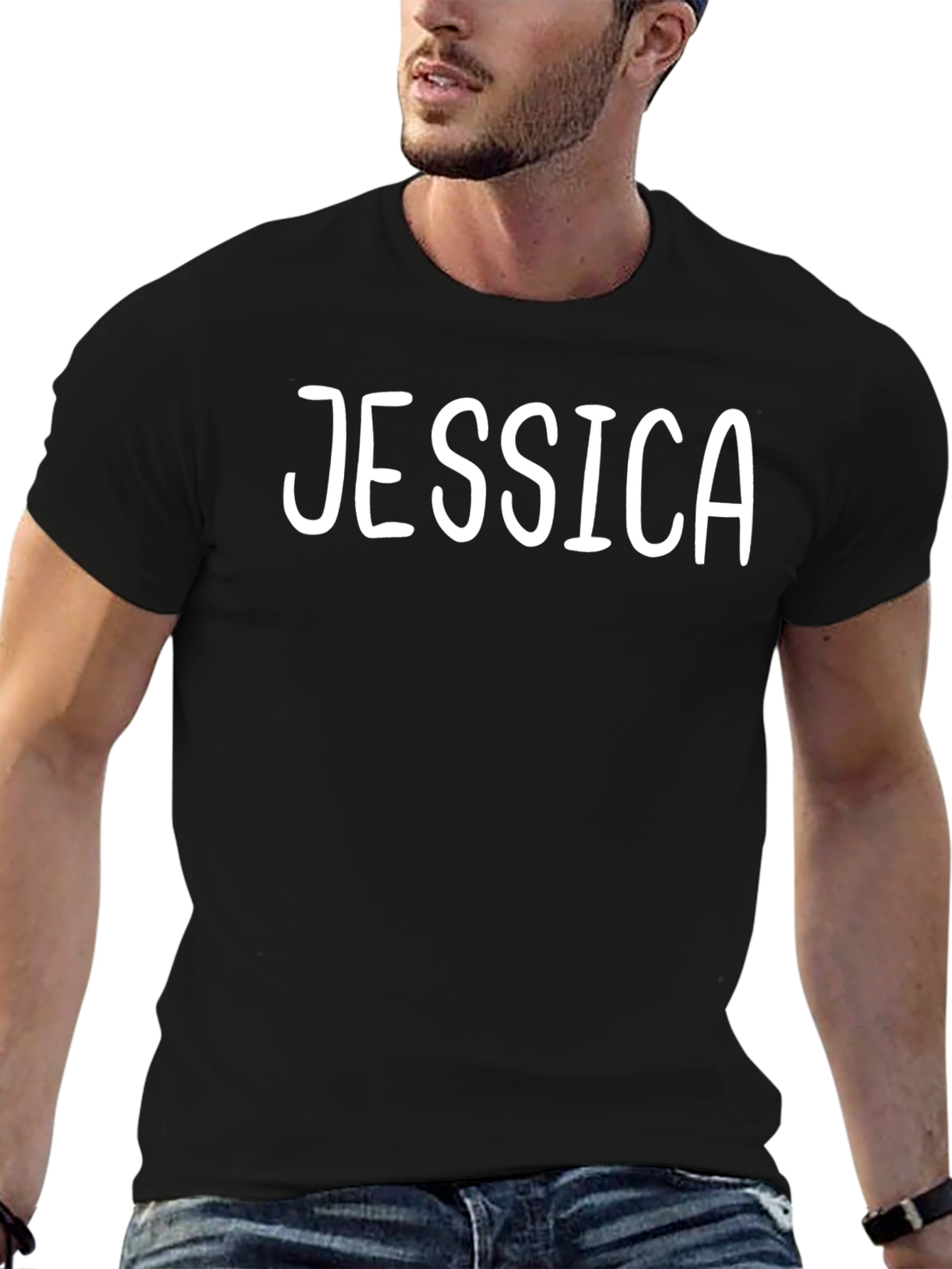 Personalized Jessica Name T-Shirt - Custom Womens Tee