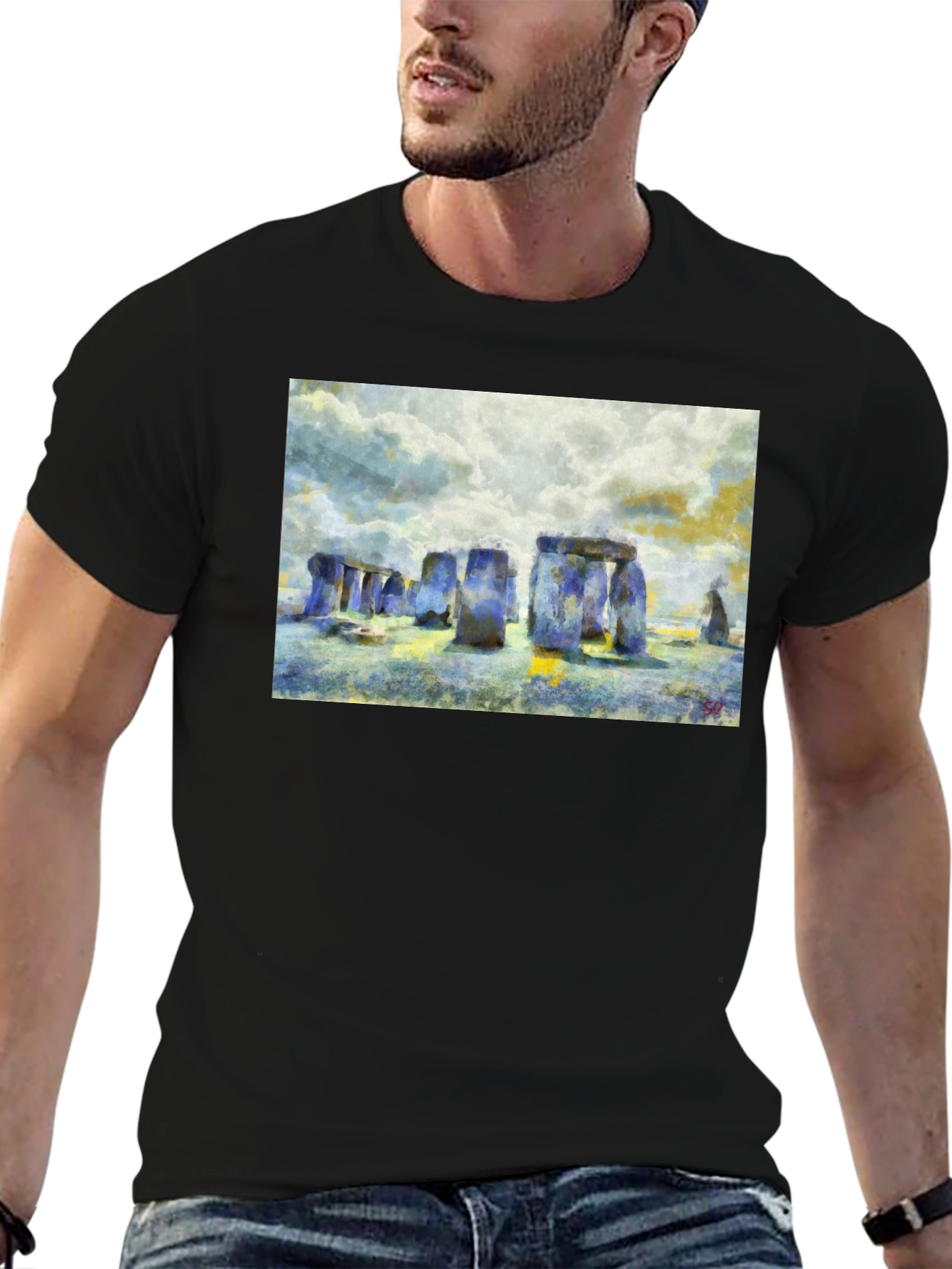 Stonehenge Graphic Tee - Classic Landmark Design