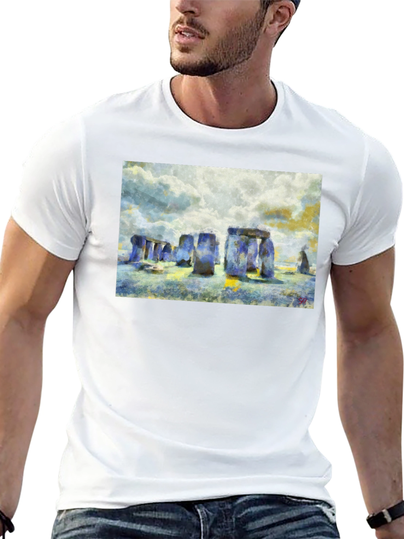 Stonehenge Graphic Tee - Classic Landmark Design