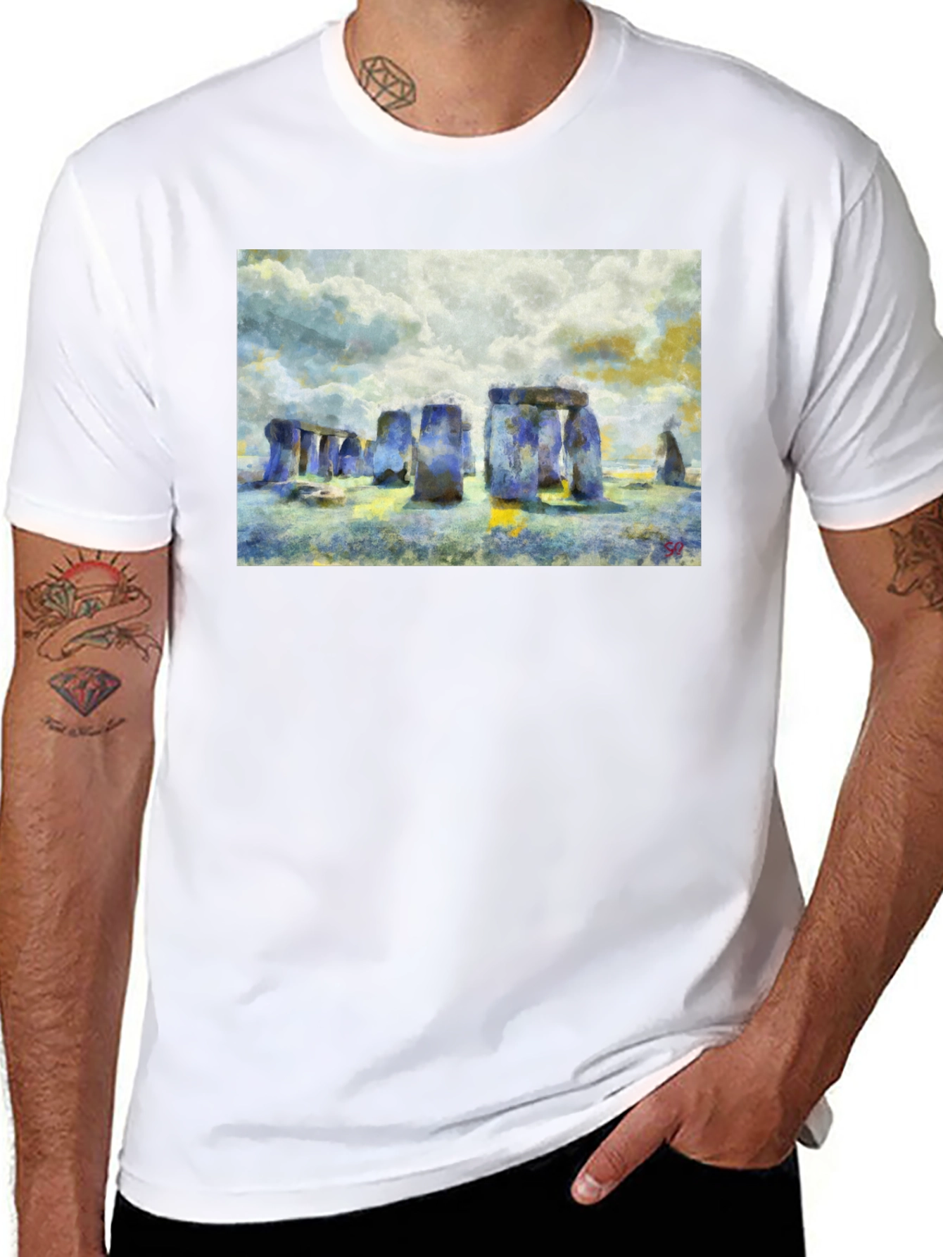 Stonehenge Graphic Tee - Classic Landmark Design