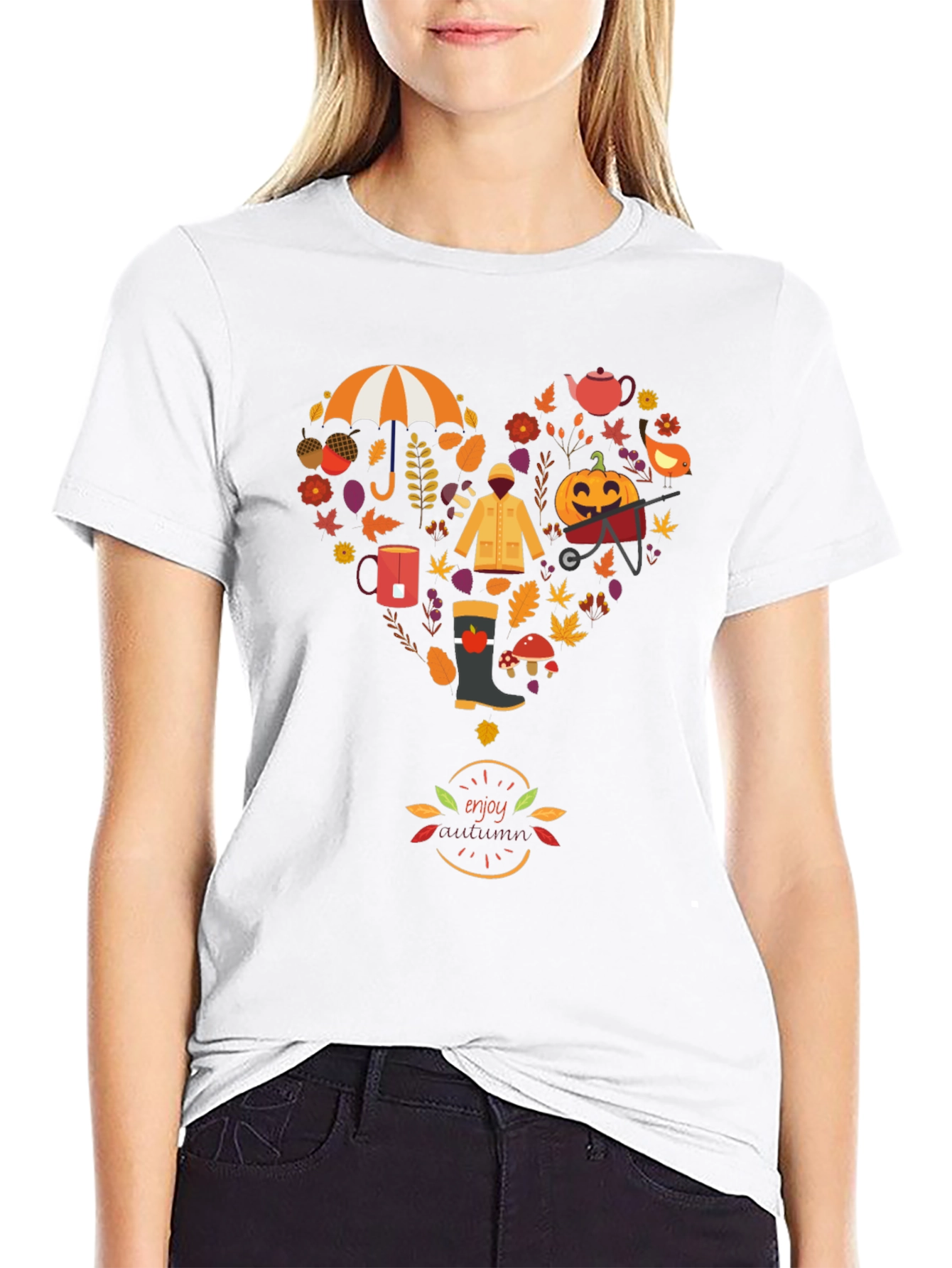 Autumn Love Graphic T-Shirt
