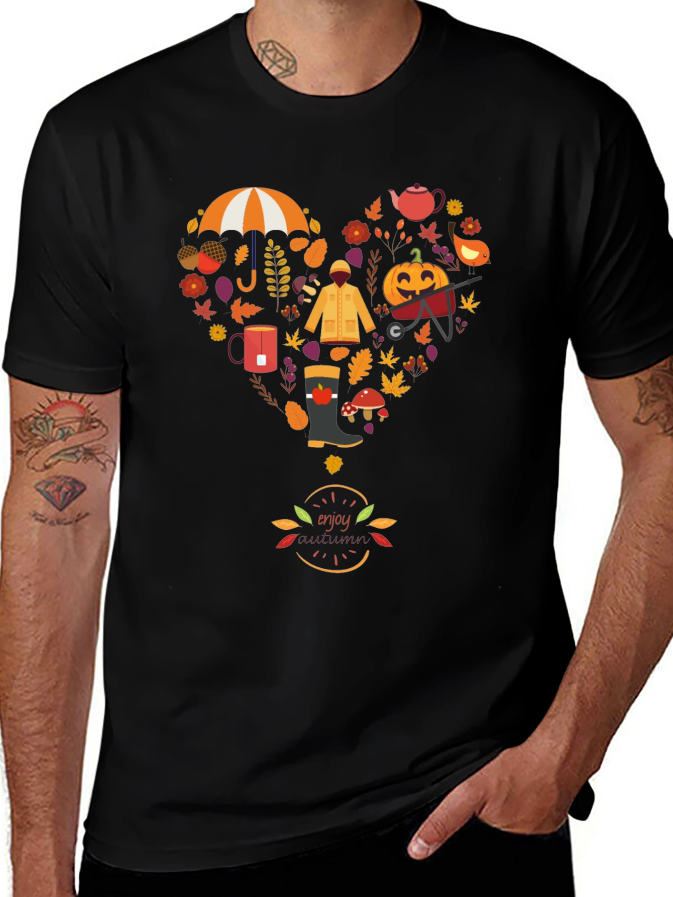 Autumn Love Graphic T-Shirt