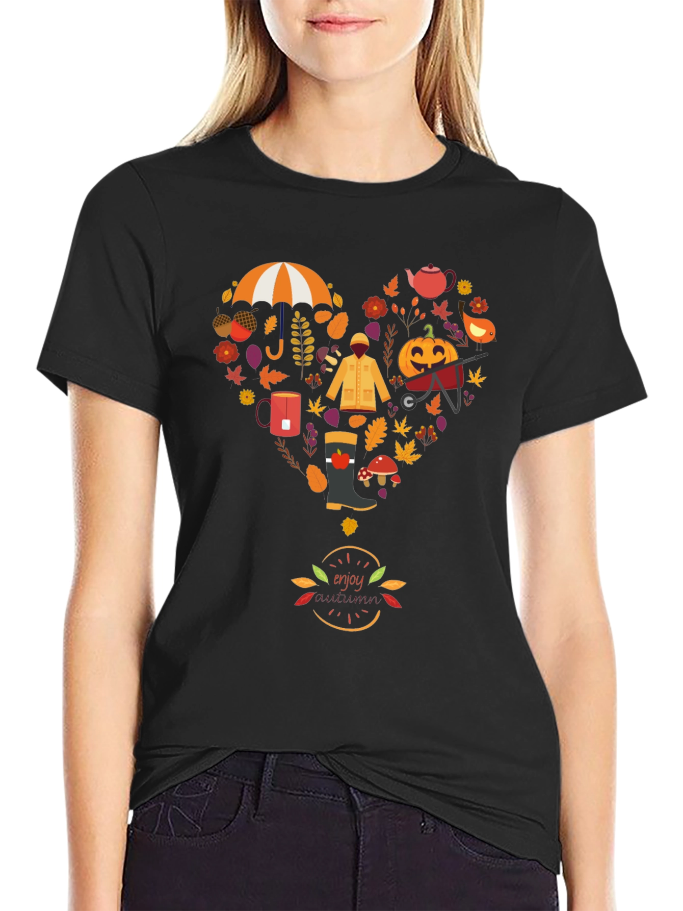 Autumn Love Graphic T-Shirt
