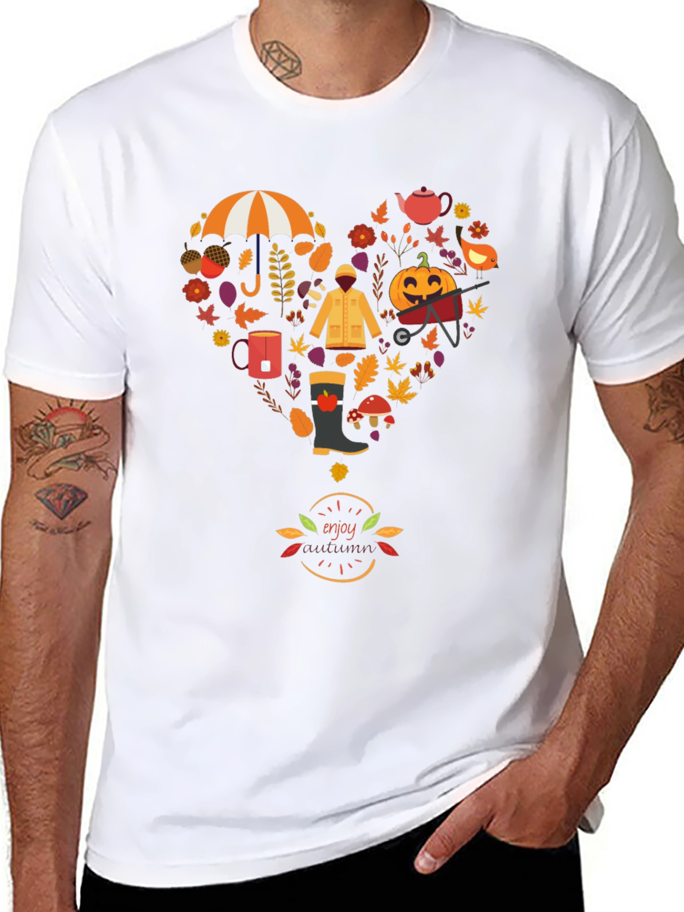 Autumn Love Graphic T-Shirt