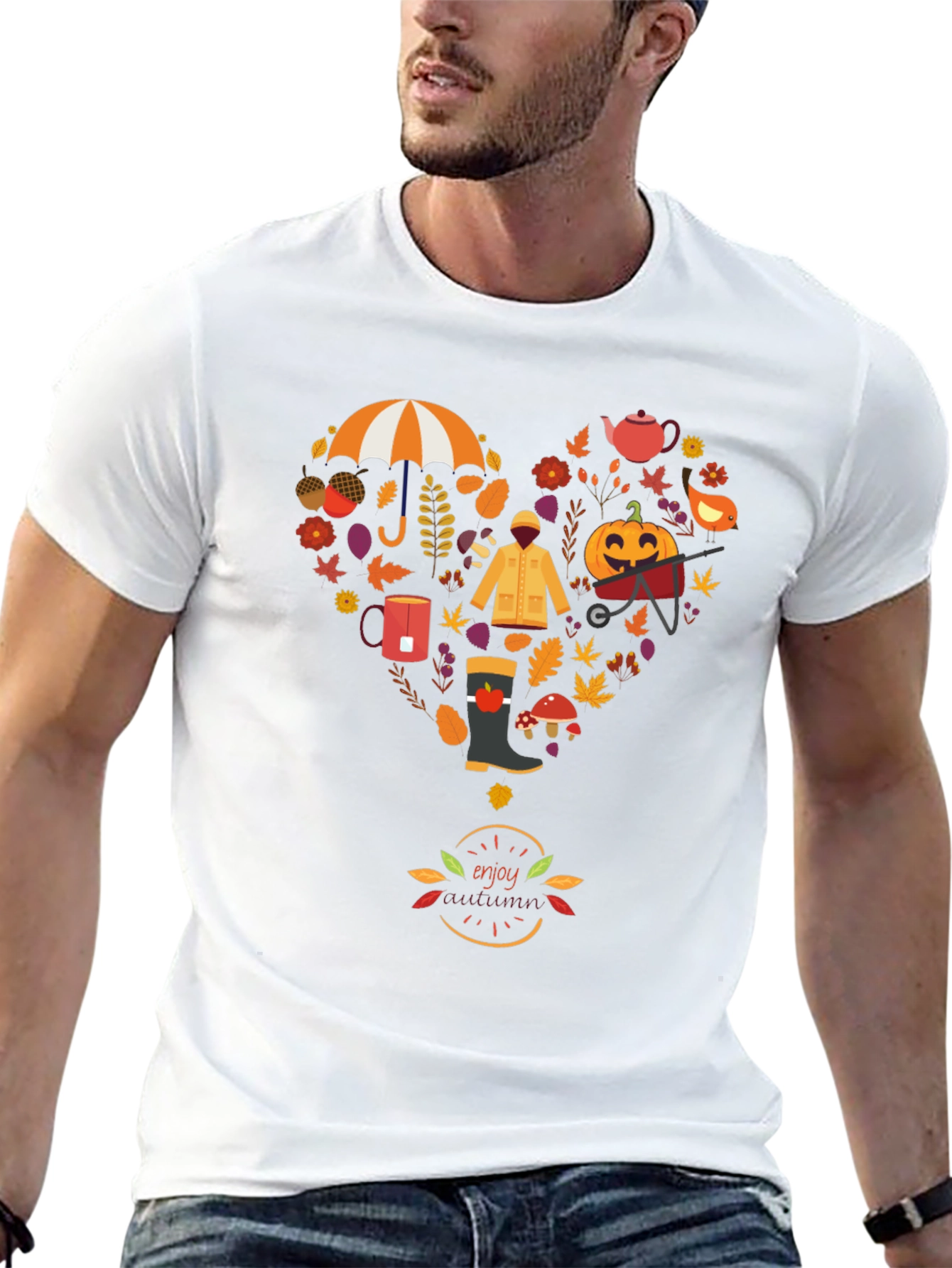 Autumn Love Graphic T-Shirt