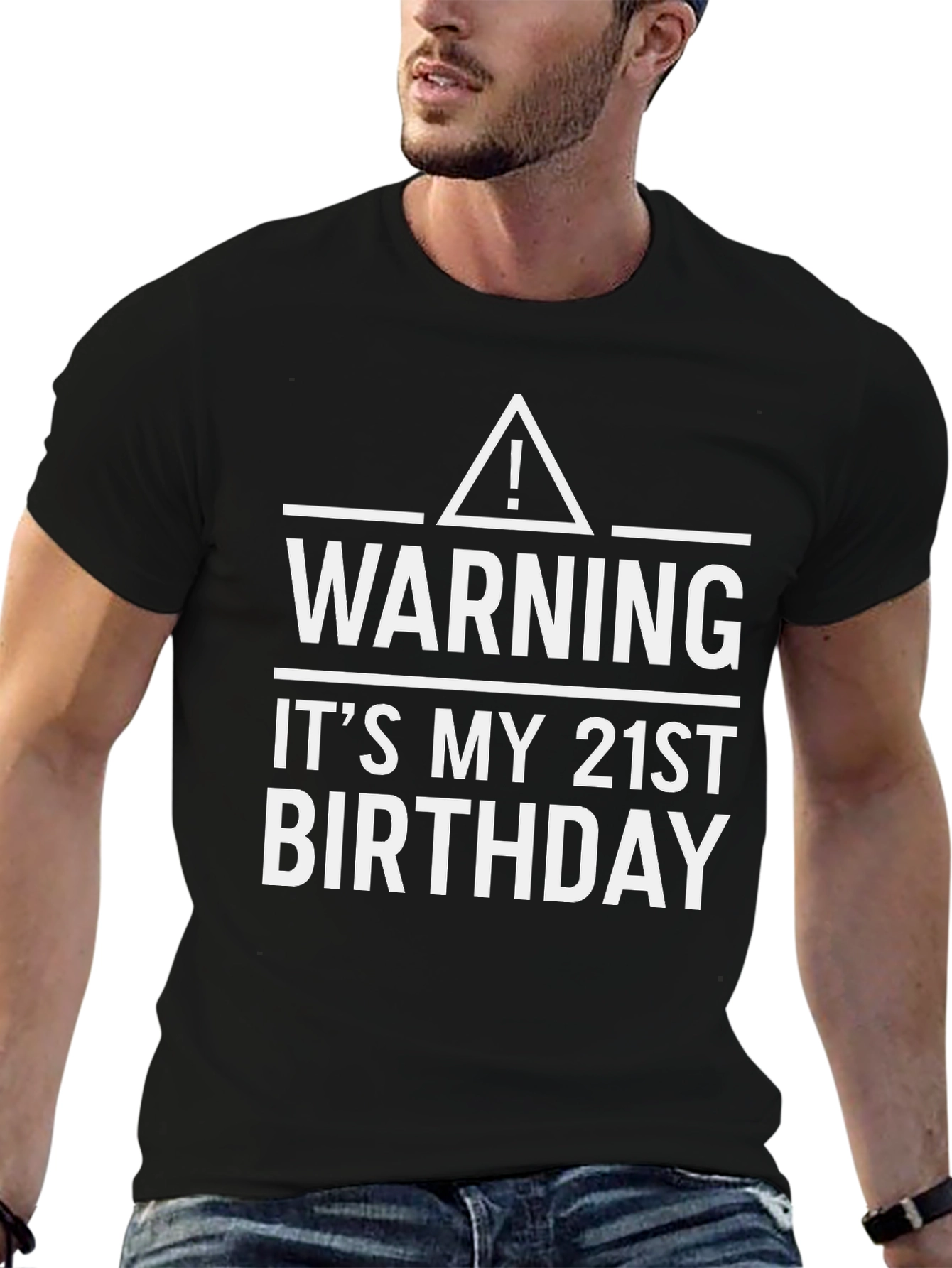 Warning 21st Birthday T-Shirt