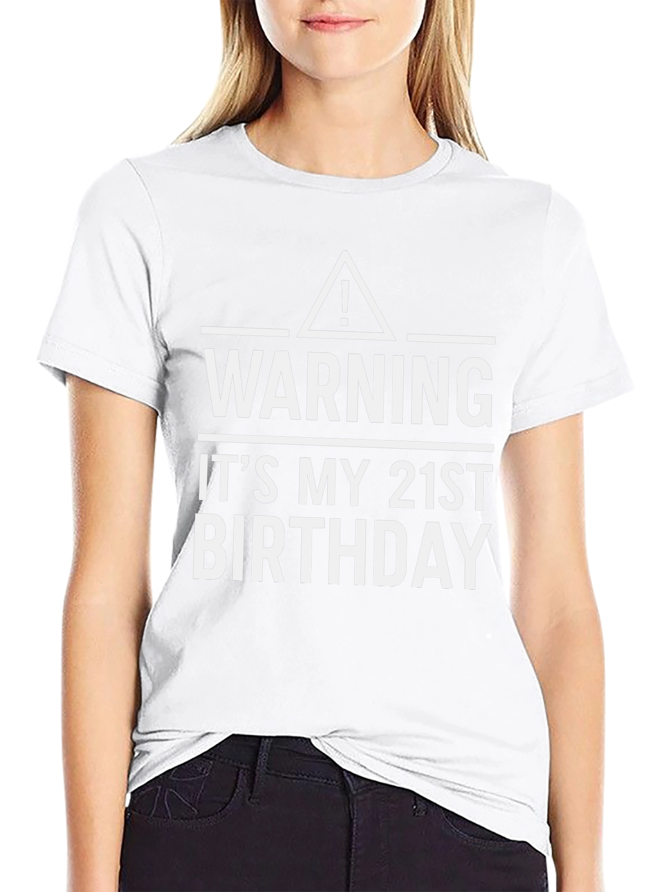 Warning 21st Birthday T-Shirt