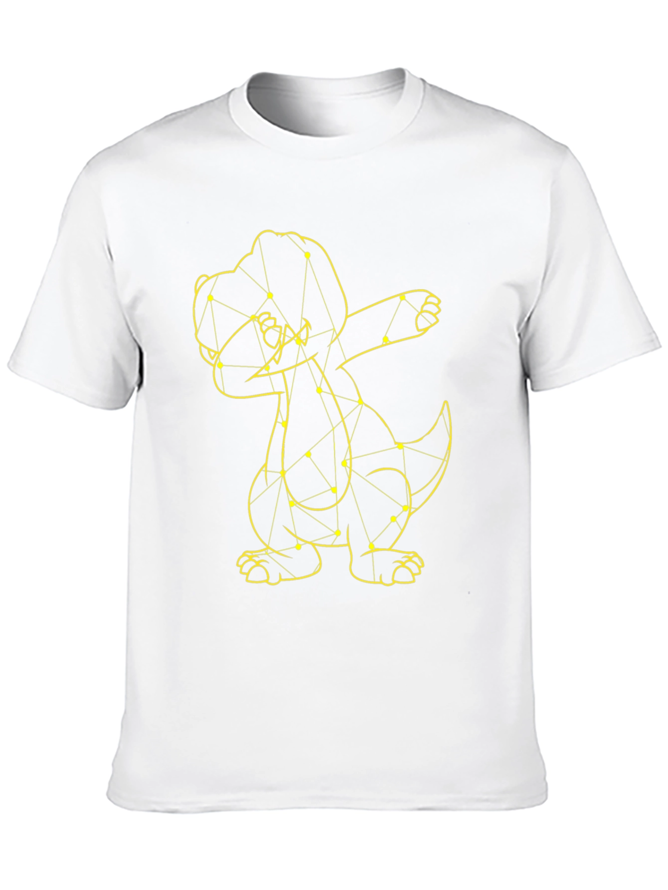 Dabbing Dino T-Shirt - Cool Graphic Tee