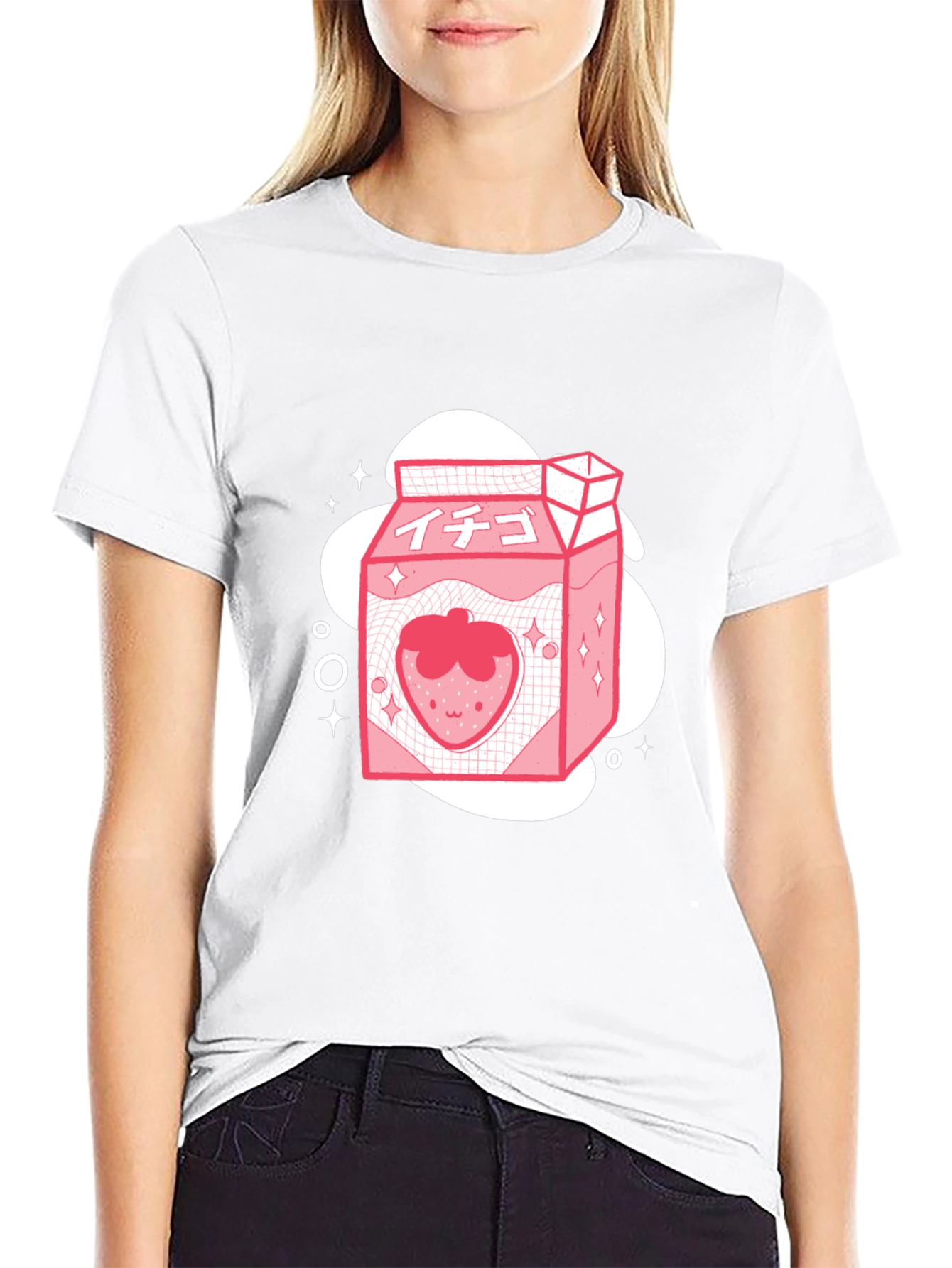 Strawberry Milk Carton Graphic Tee
