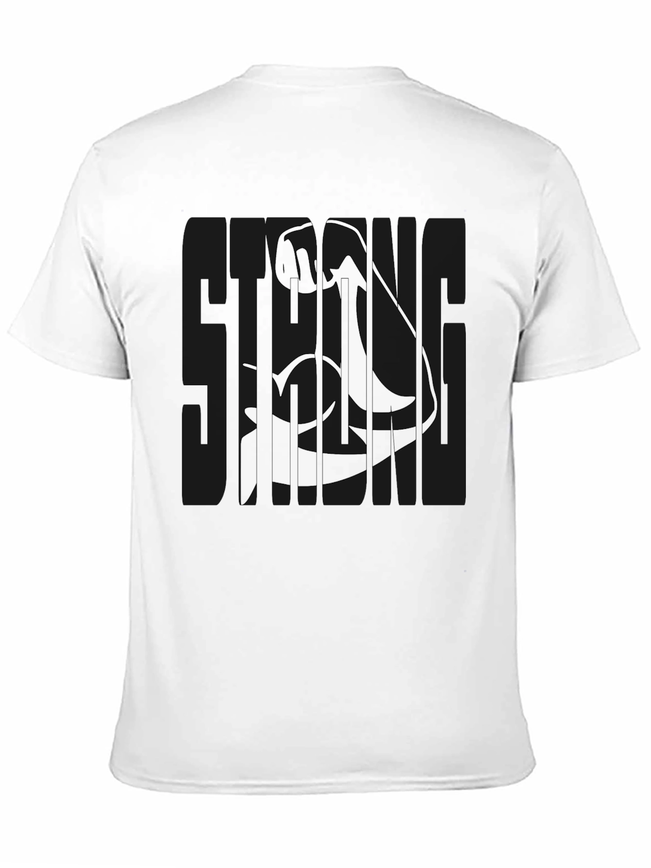 Strong Arm Graphic Tee - Gym Motivation Shirt