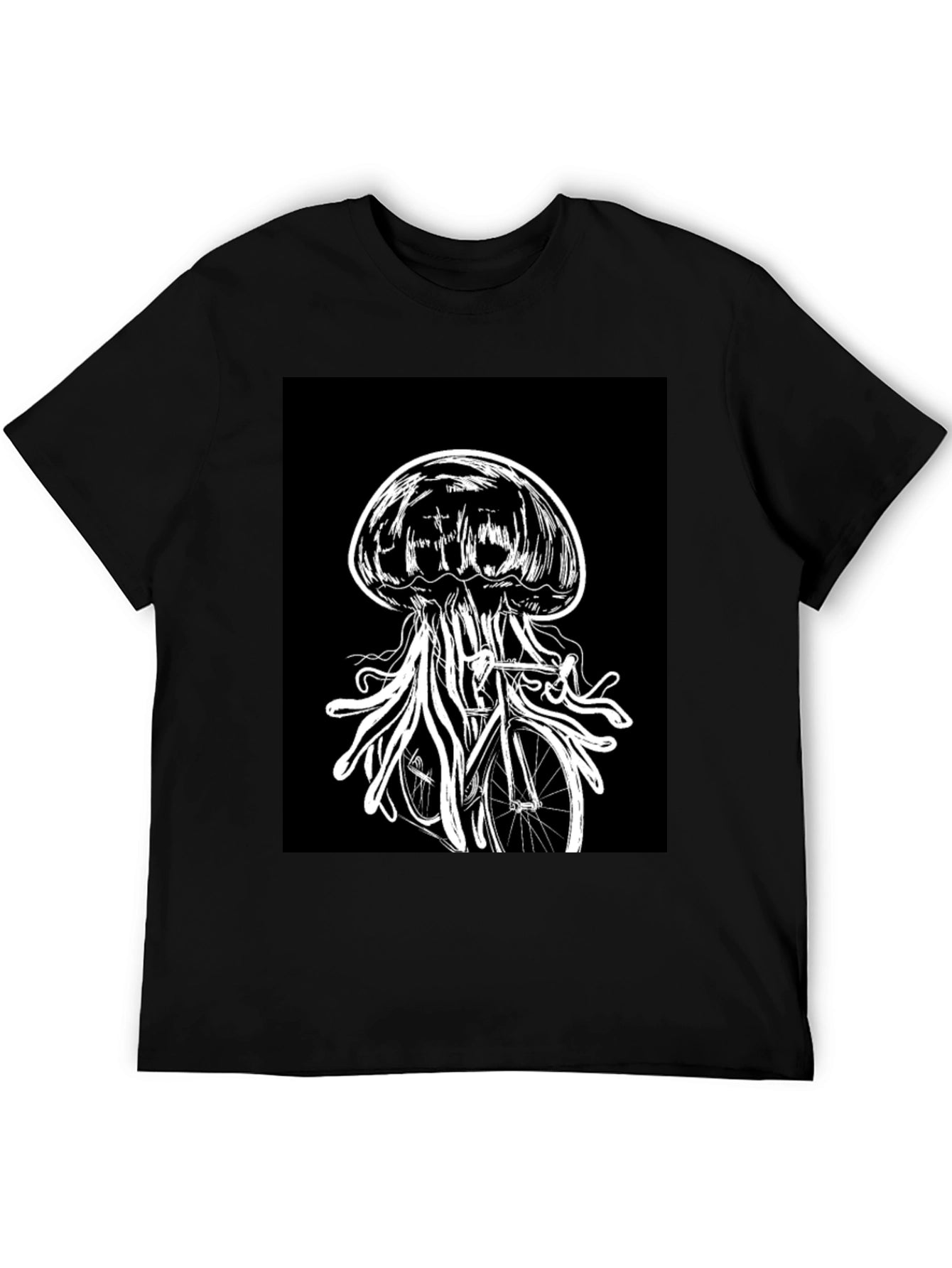 Jellyfish Bicycle Graphic Tee