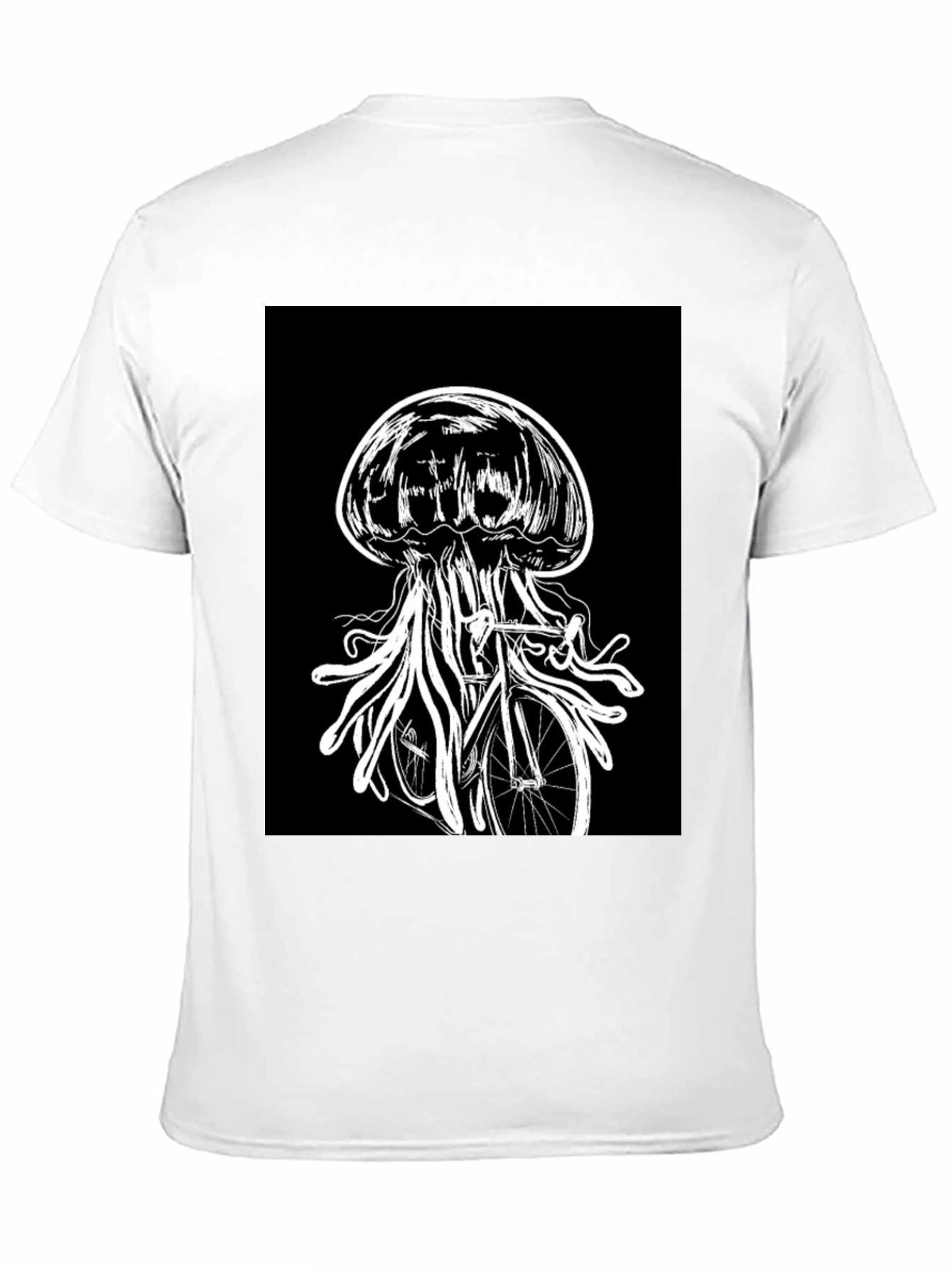 Jellyfish Bicycle Graphic Tee