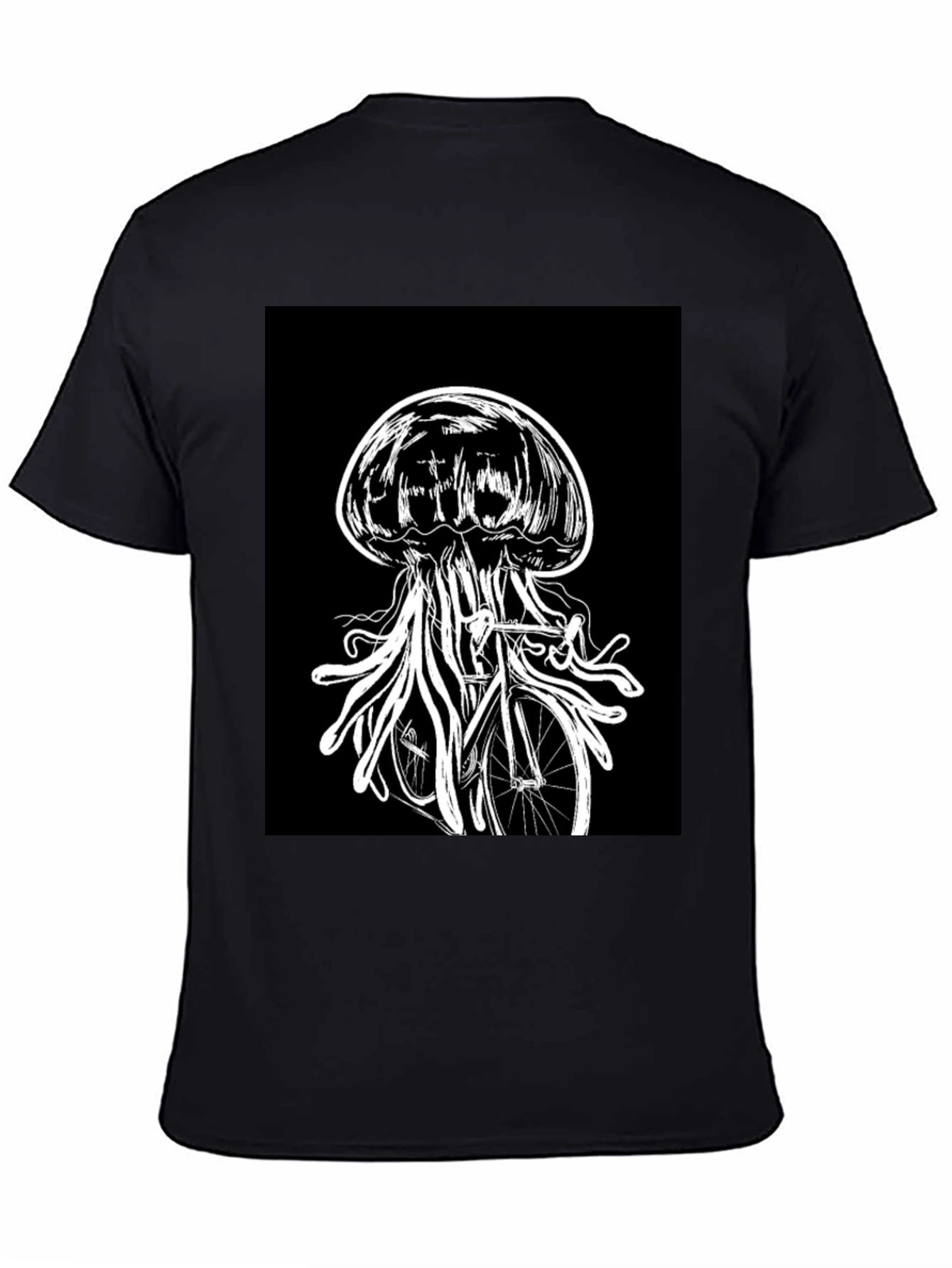 Jellyfish Bicycle Graphic Tee