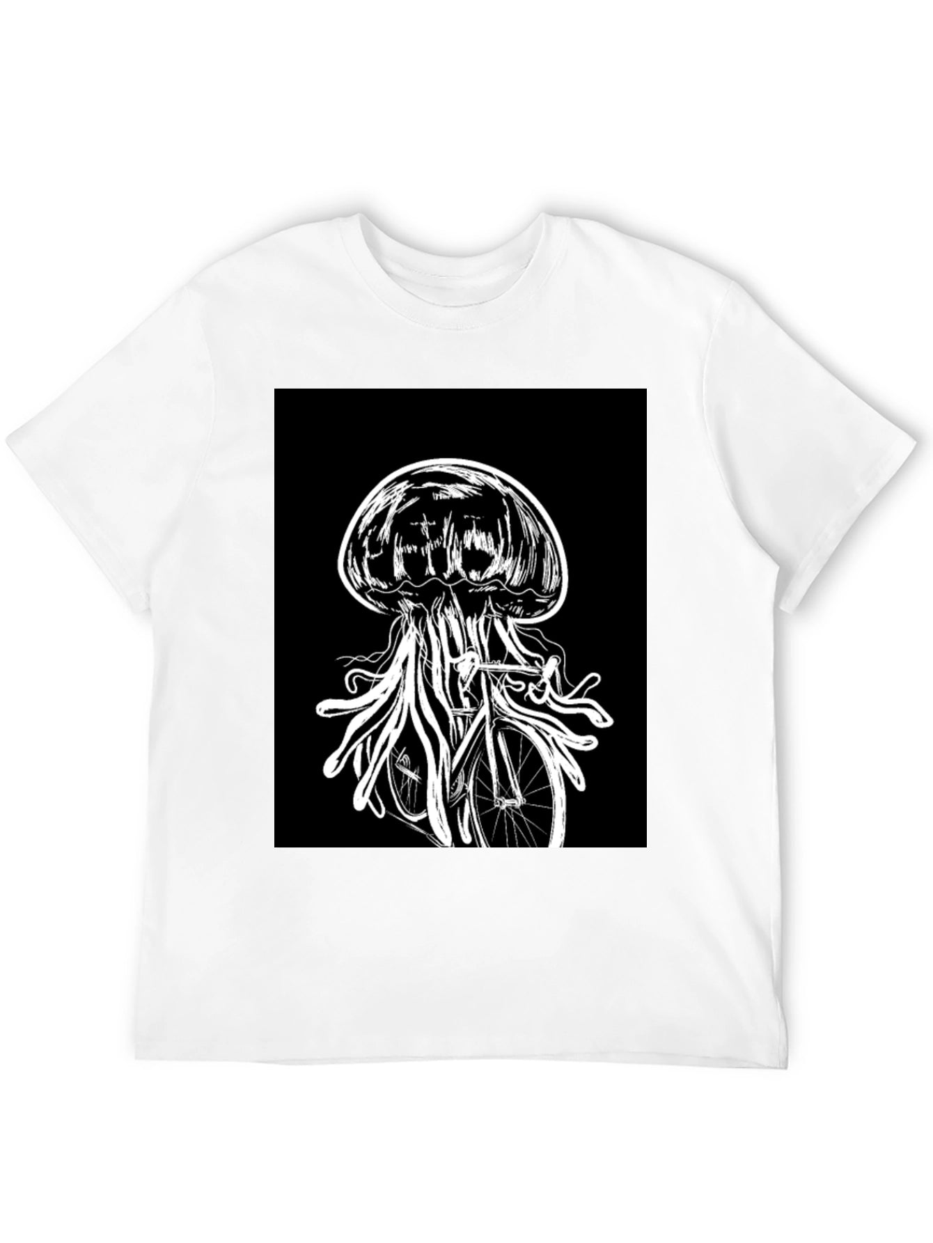 Jellyfish Bicycle Graphic Tee