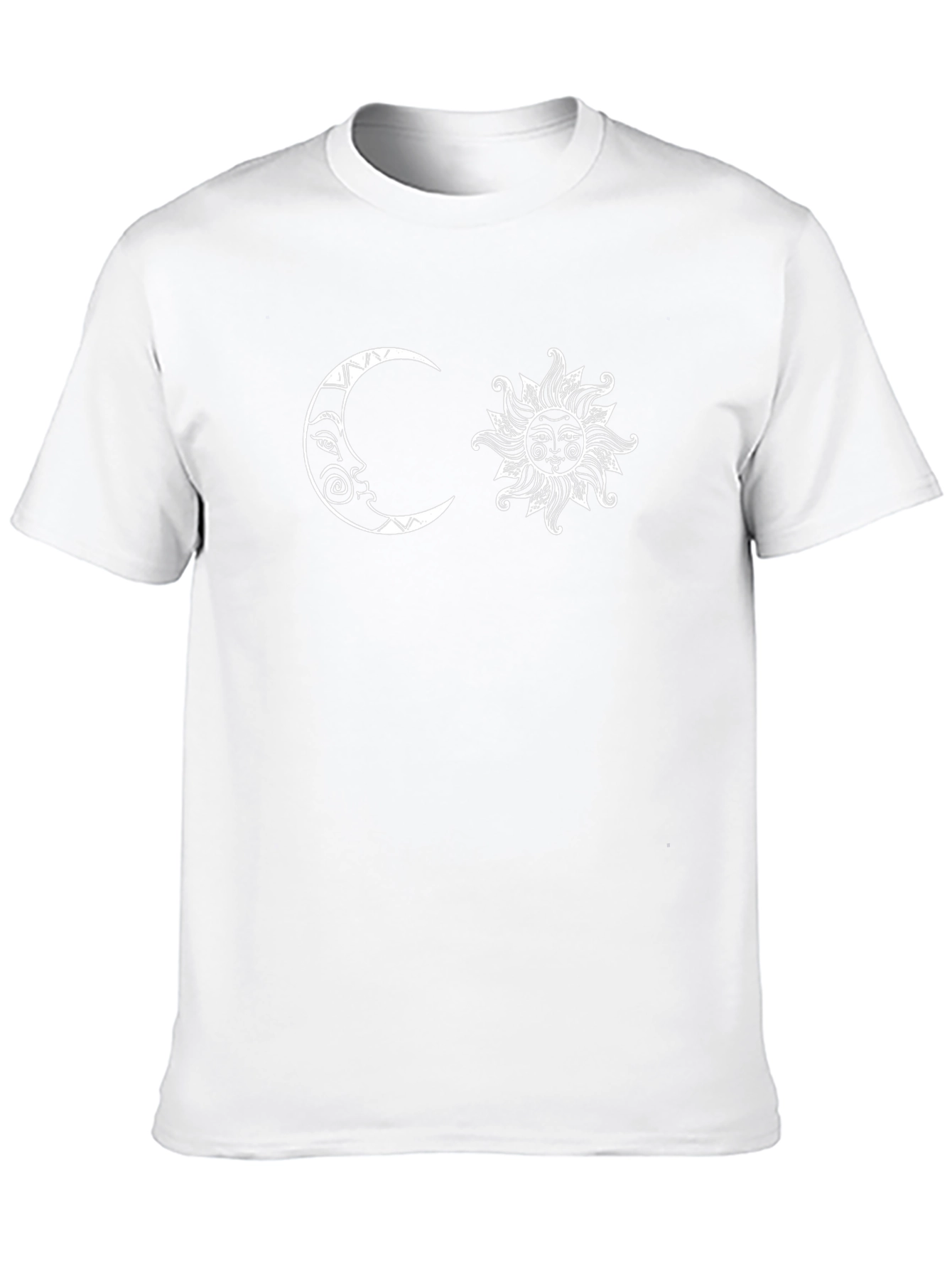 Celestial Sun & Moon Graphic Tee