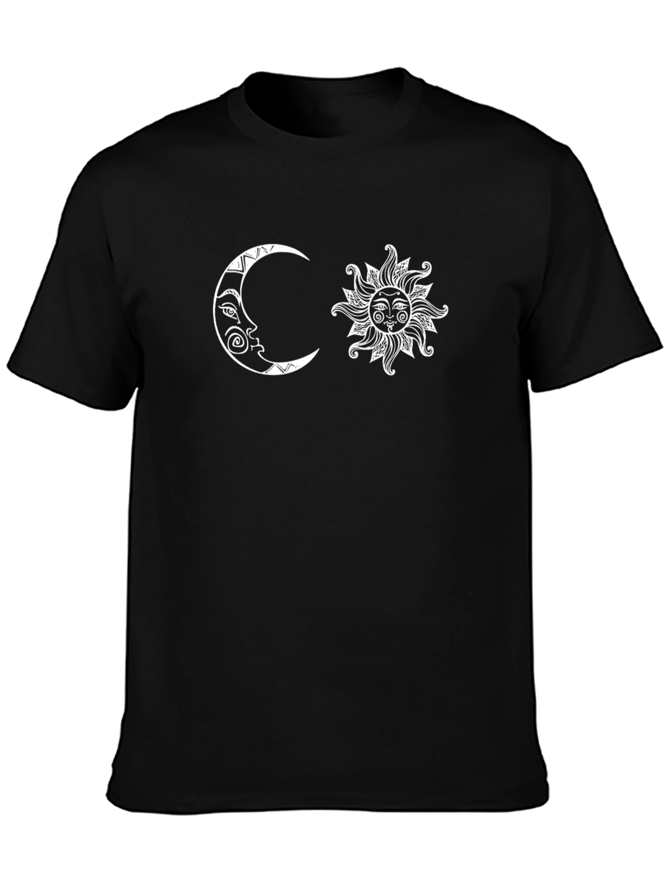 Celestial Sun & Moon Graphic Tee