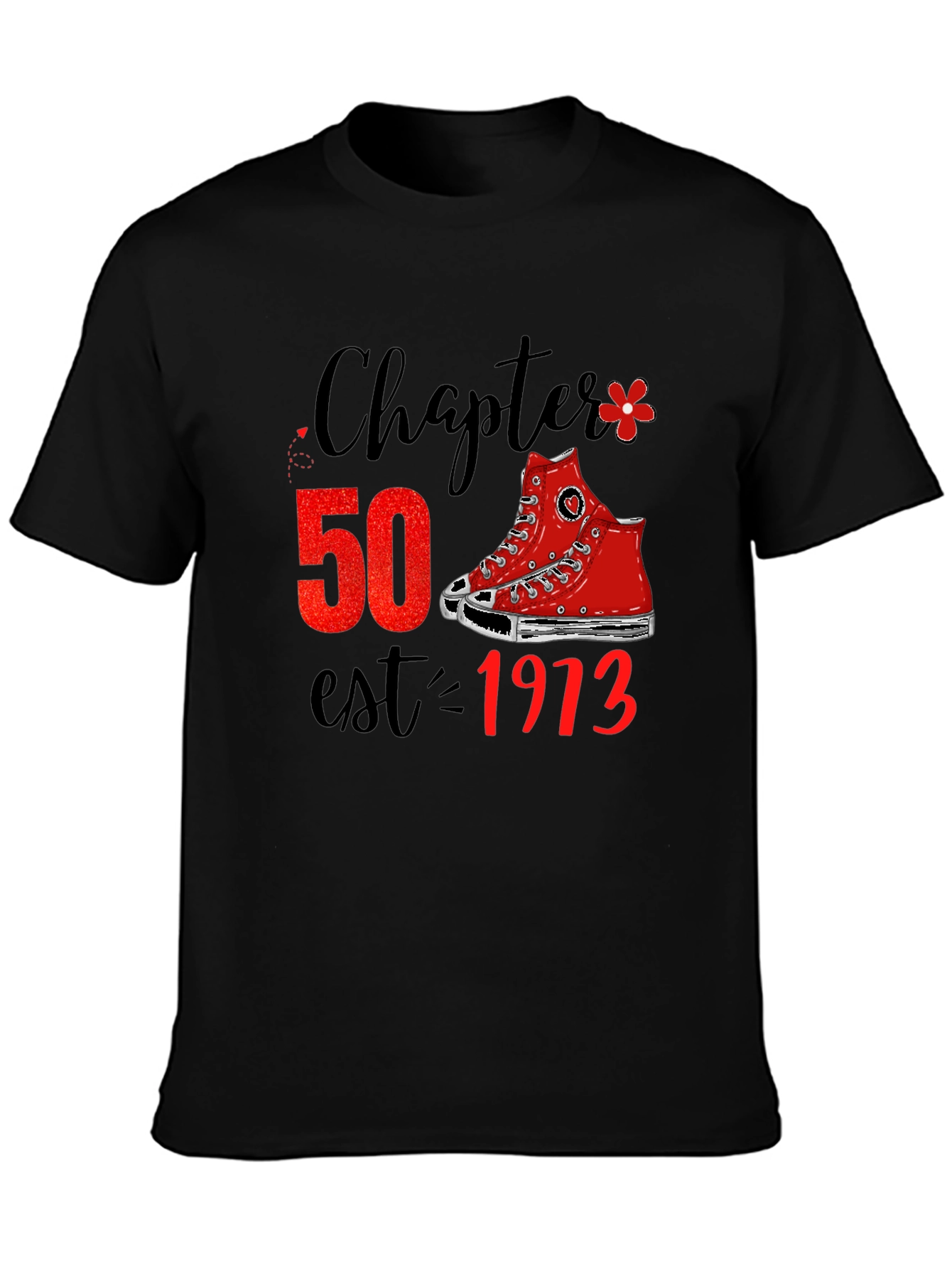 Chapter 50 Est. 1973 Sneaker Graphic T-Shirt